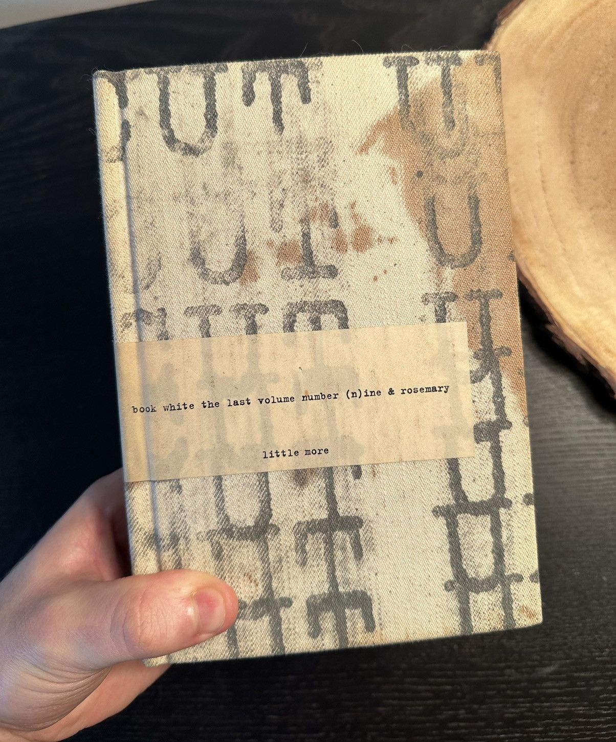 Number (N)ine × Takahiromiyashita The Soloist. SS02 Book White The