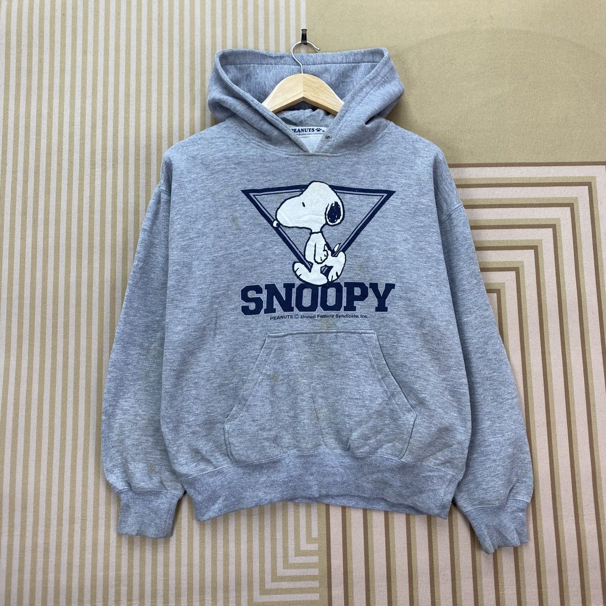 Peanuts 🫶Vintage Peanuts Snoopy graphic hoodie Pull over Sweatshirt Size US M / EU 48-50 / 2 - 1 Thumbnail