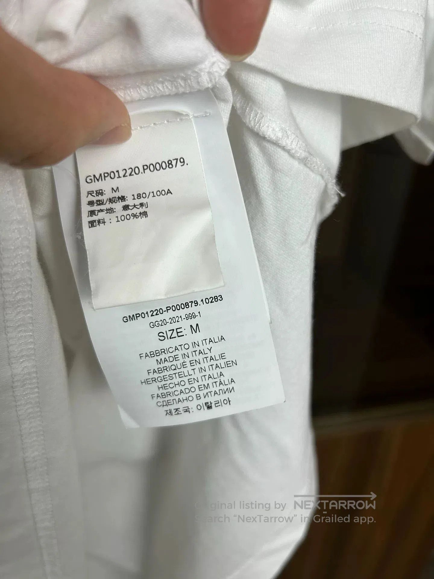 Golden Goose Golden Goose White Star Back T-shirt. Size US M / EU 48-50 / 2 - 4 Thumbnail