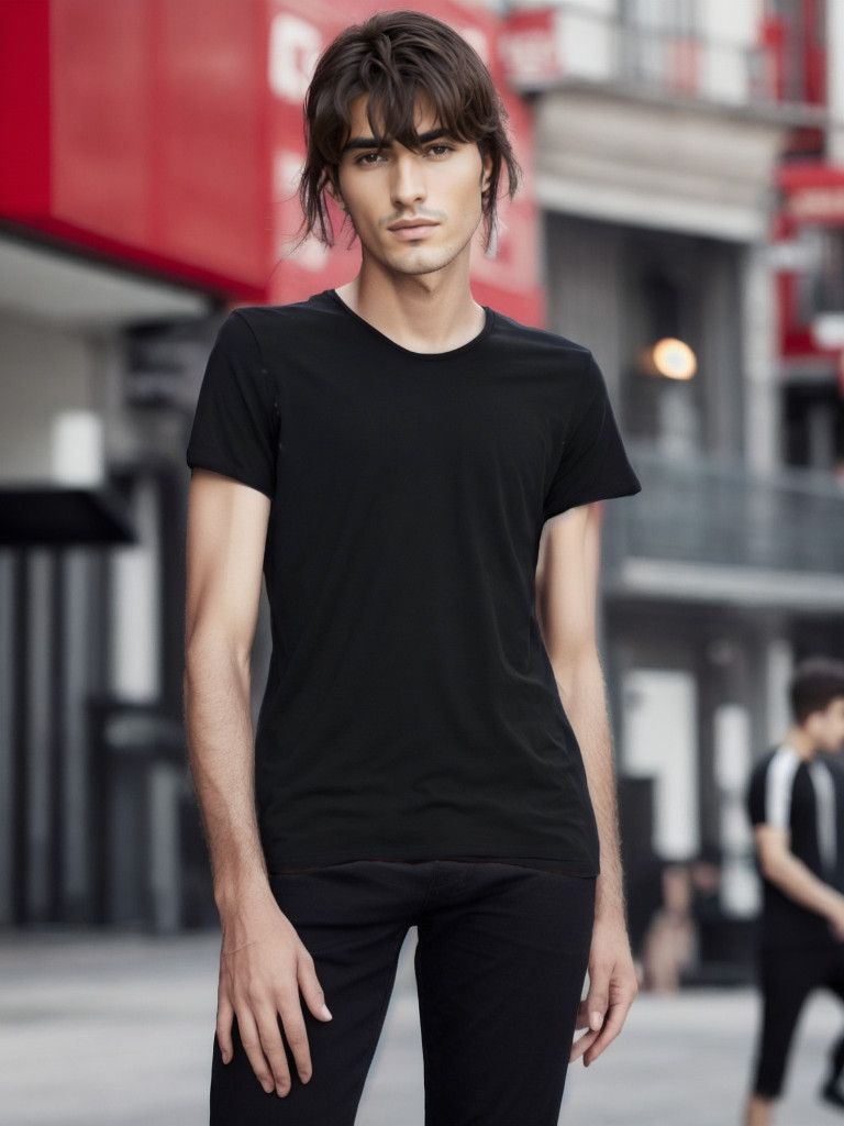 Jack & Jones Men's T-Shirt Jack & Jones. Color: Black. Size: L. Size US L / EU 52-54 / 3 - 1 Thumbnail