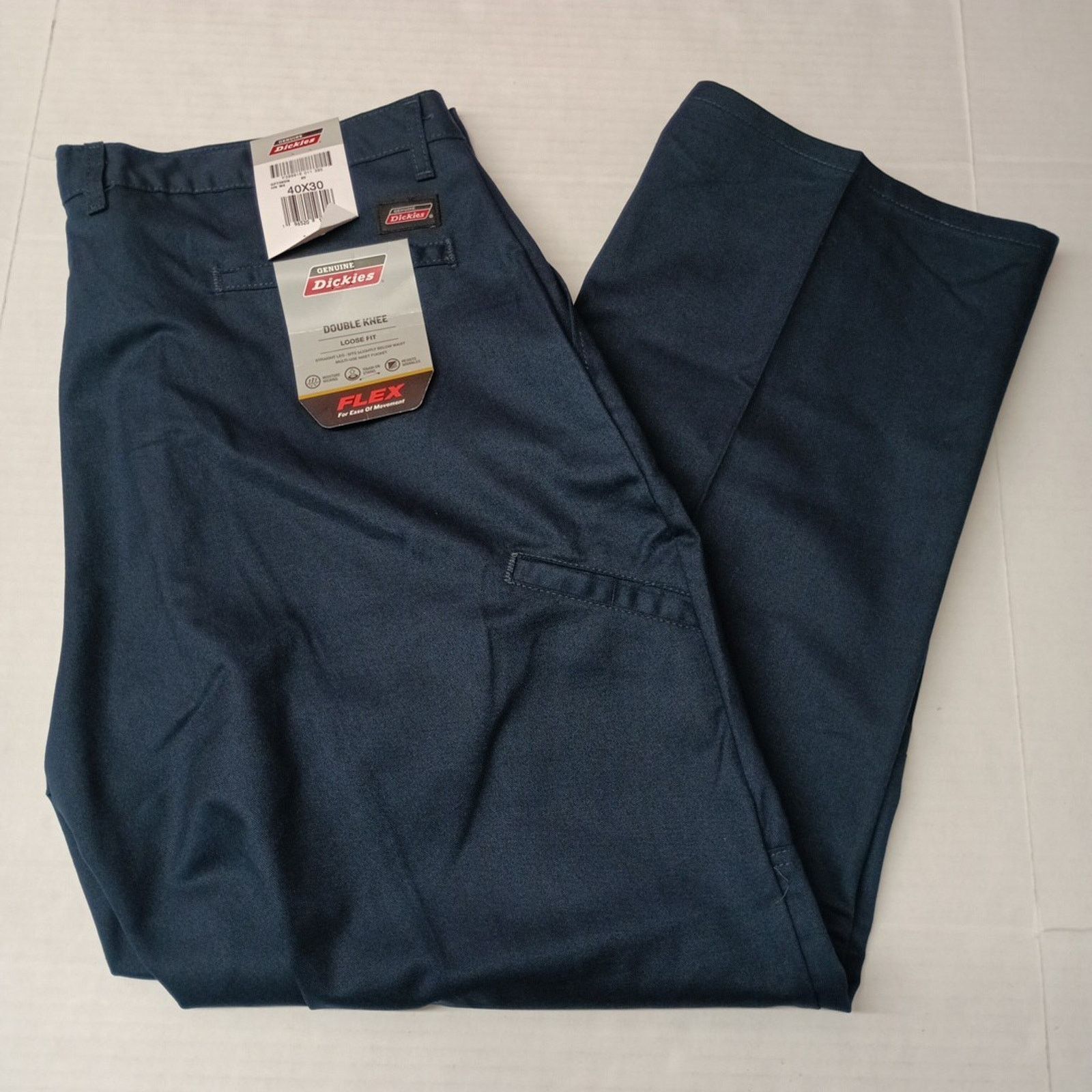 Dickies Dickies Loose Fit Double Knee Work Pants Men's 40x30 Blue Size US 40 / EU 56 - 1 Thumbnail