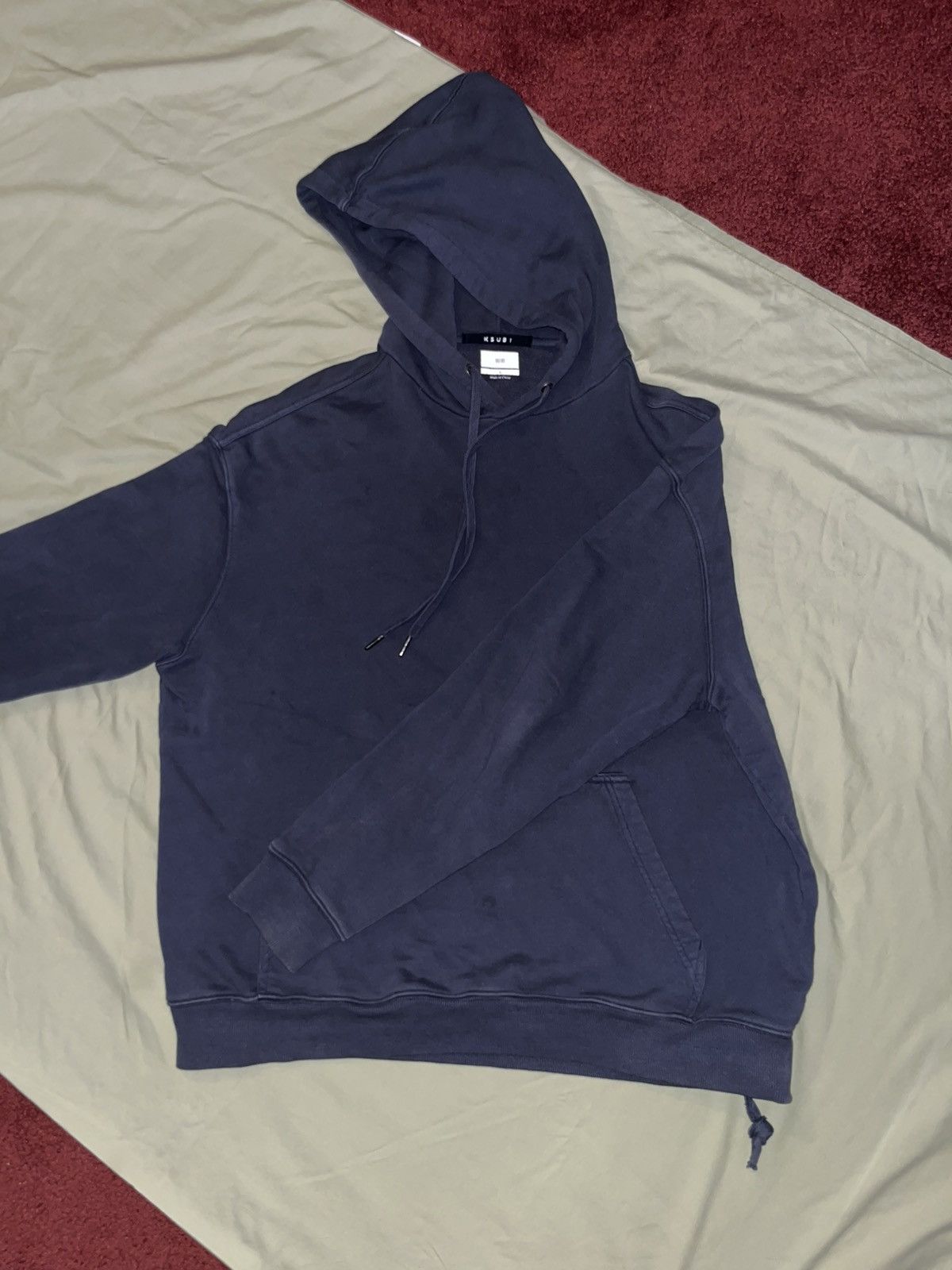 Ksubi Ksubi 4 x 4 Biggie Hoodie Navy Size US L / EU 52-54 / 3 - 2 Thumbnail