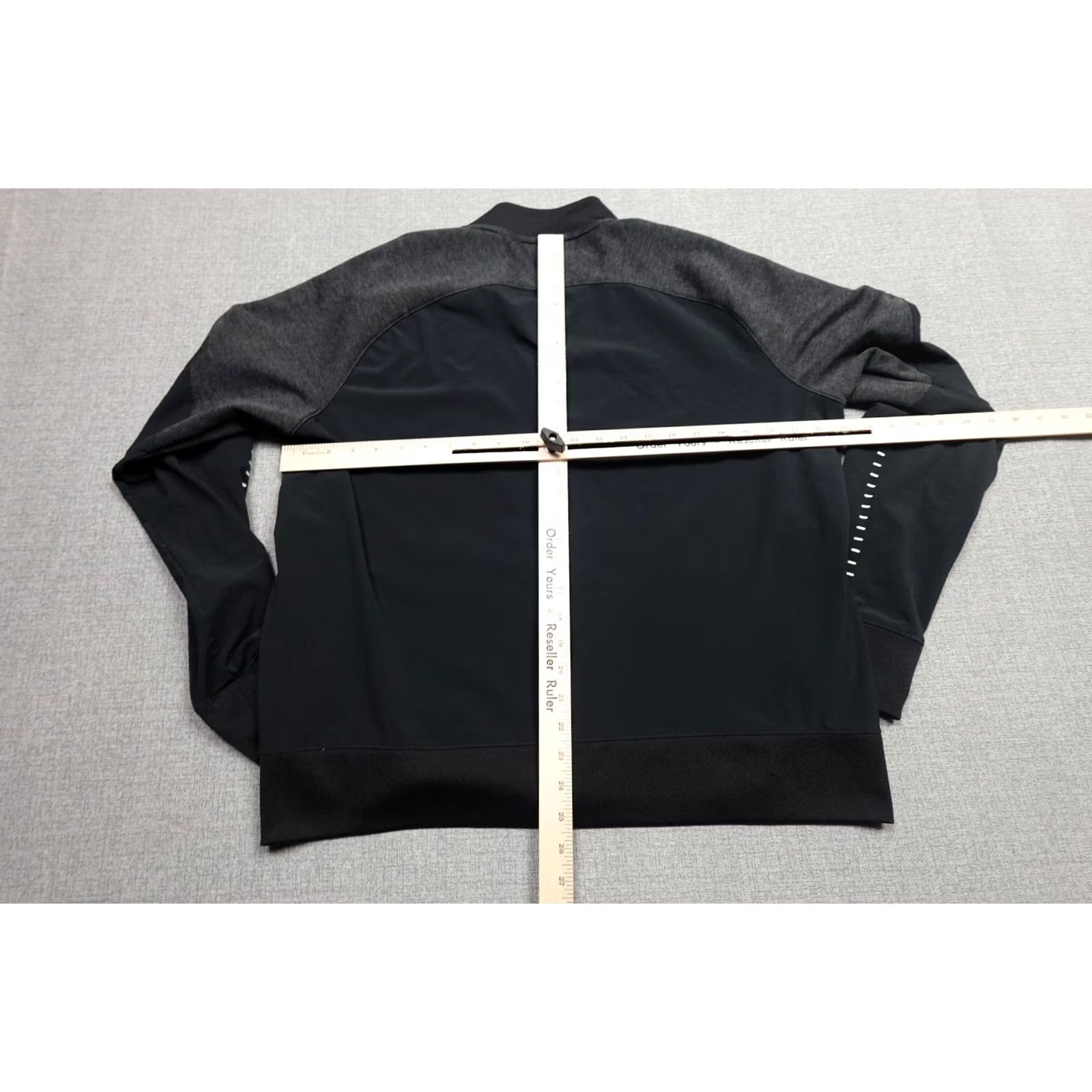 Under Armour Under Armour ColdGear Track Jacket Womens 2XL Gray Black Thermal Running & Training Size XXL / US 16-18 / IT 52-54 - 5 Thumbnail