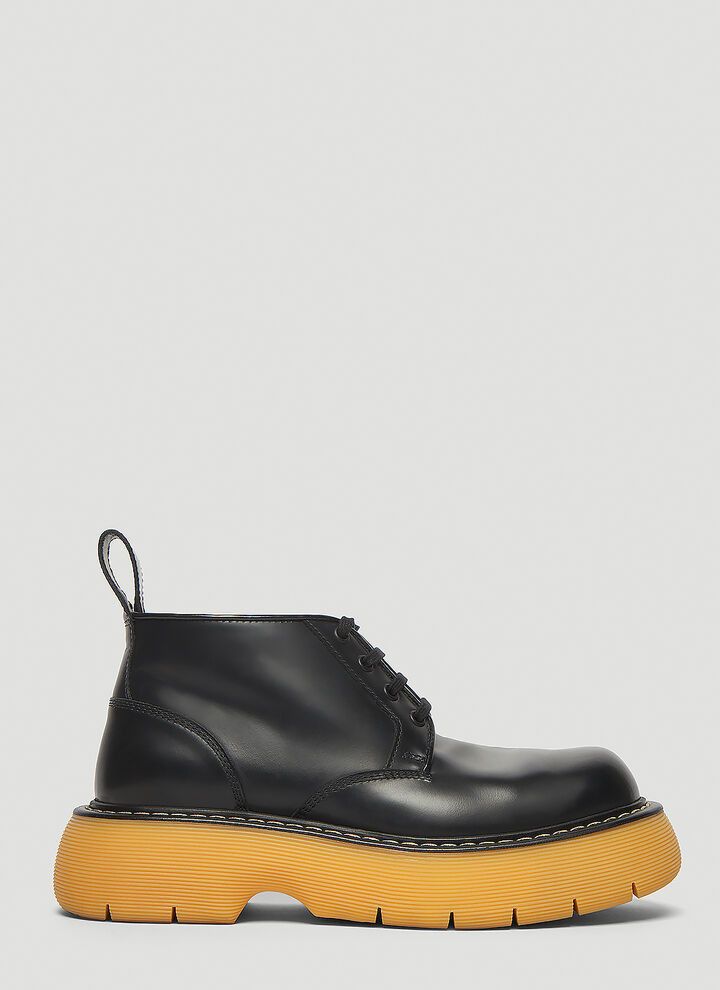 image of Bottega Veneta O1Loc1C0324 651406 Swell Boots In Black, Women's (Size 9)