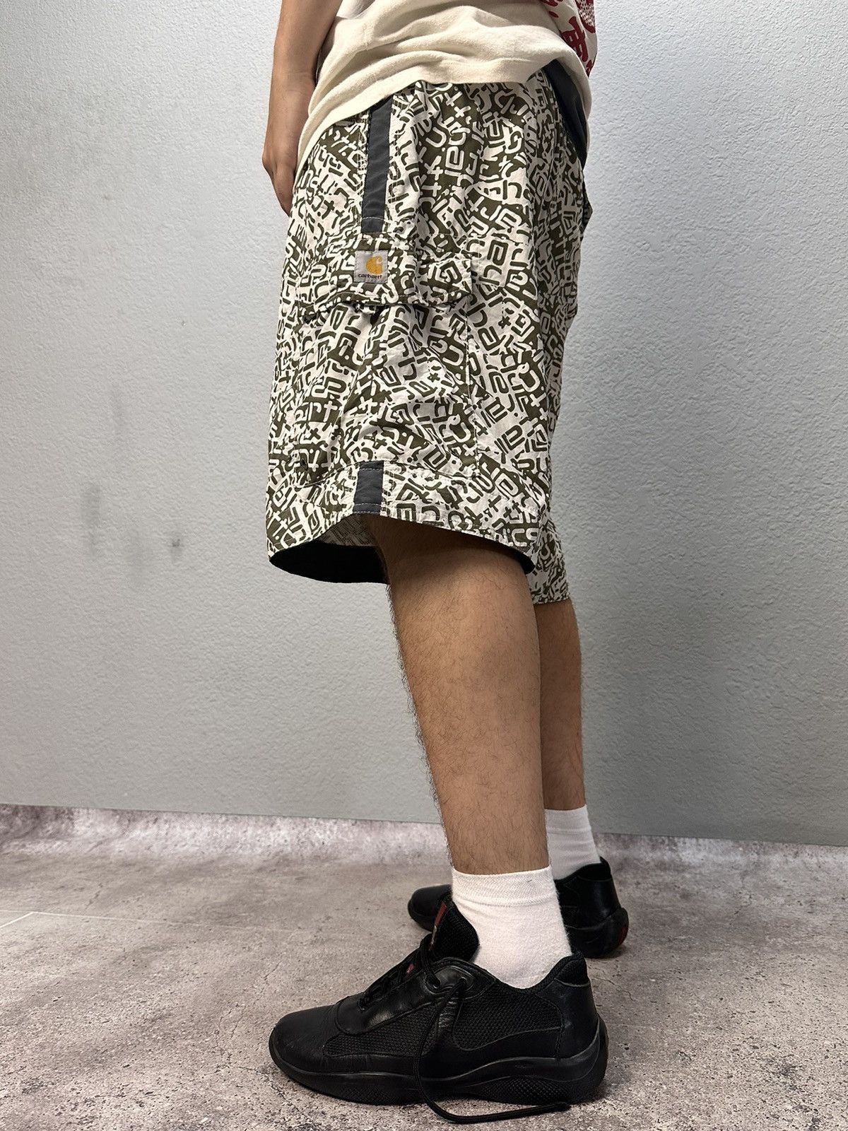 Carhartt × Vintage Vintage Short Carhartt Y2K sk8 faded streetwear style Size US 34 / EU 50 - 6 Thumbnail