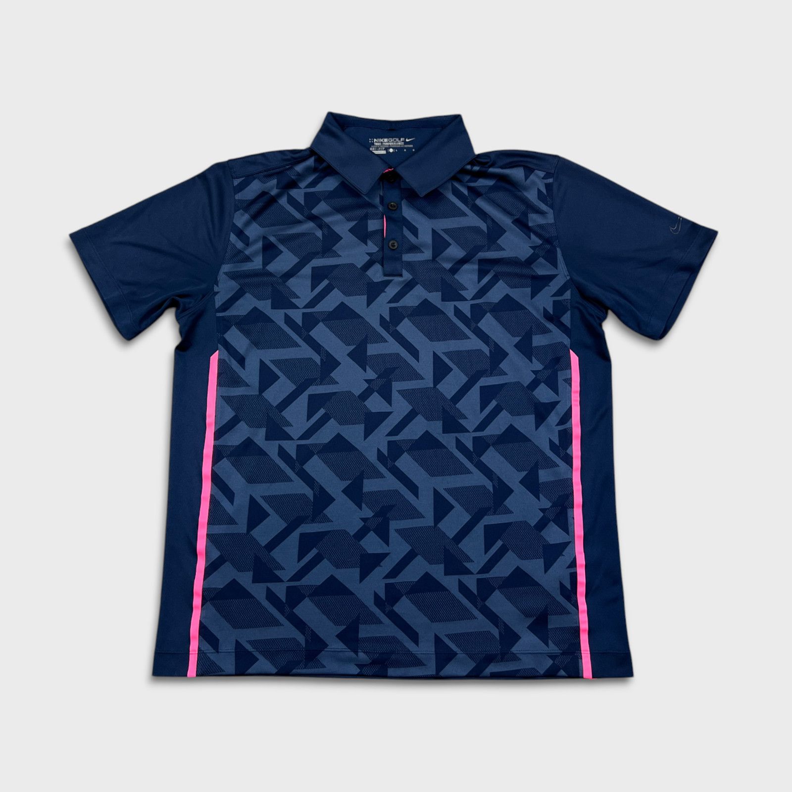 Nike × Vintage Nike Golf Polo Shirt Large Tour Performance Sportswear Tee Size US L / EU 52-54 / 3 - 1 Thumbnail