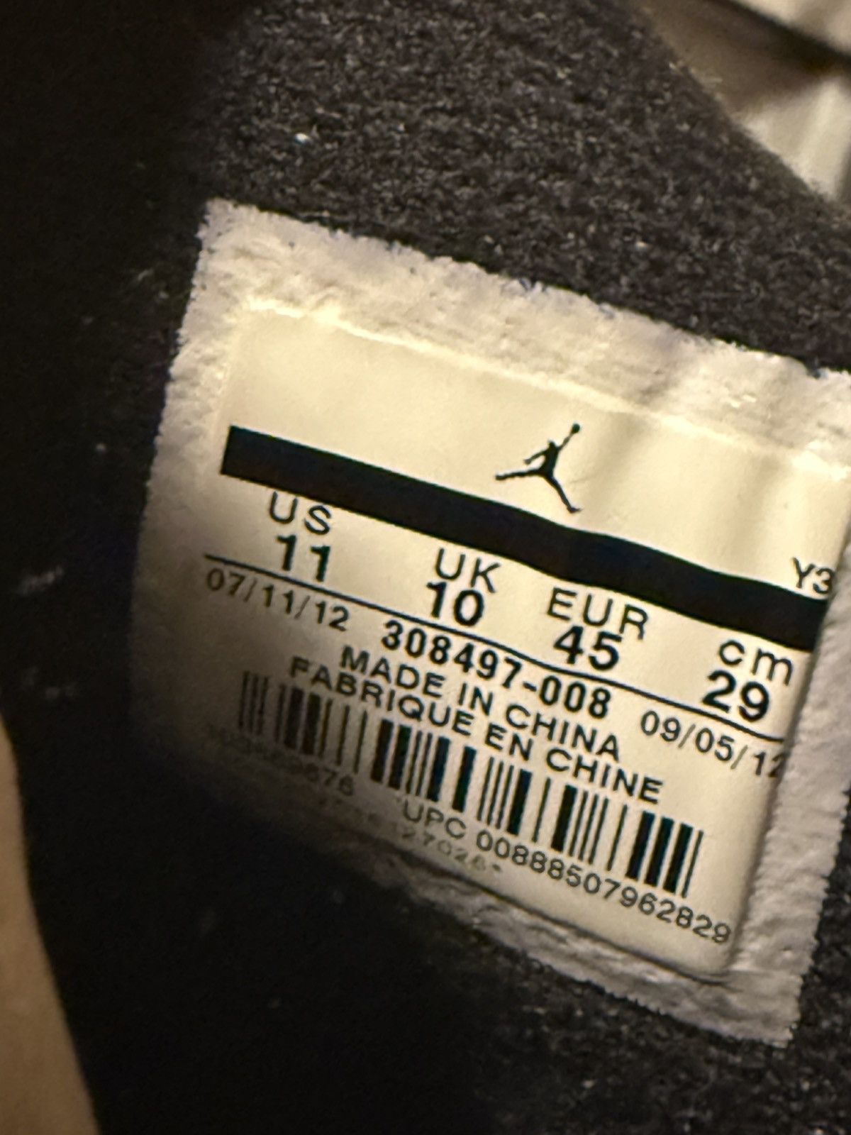 Jordan Brand Jordan 4 Thunder 2012 Size US 11 / EU 44 - 9 Thumbnail