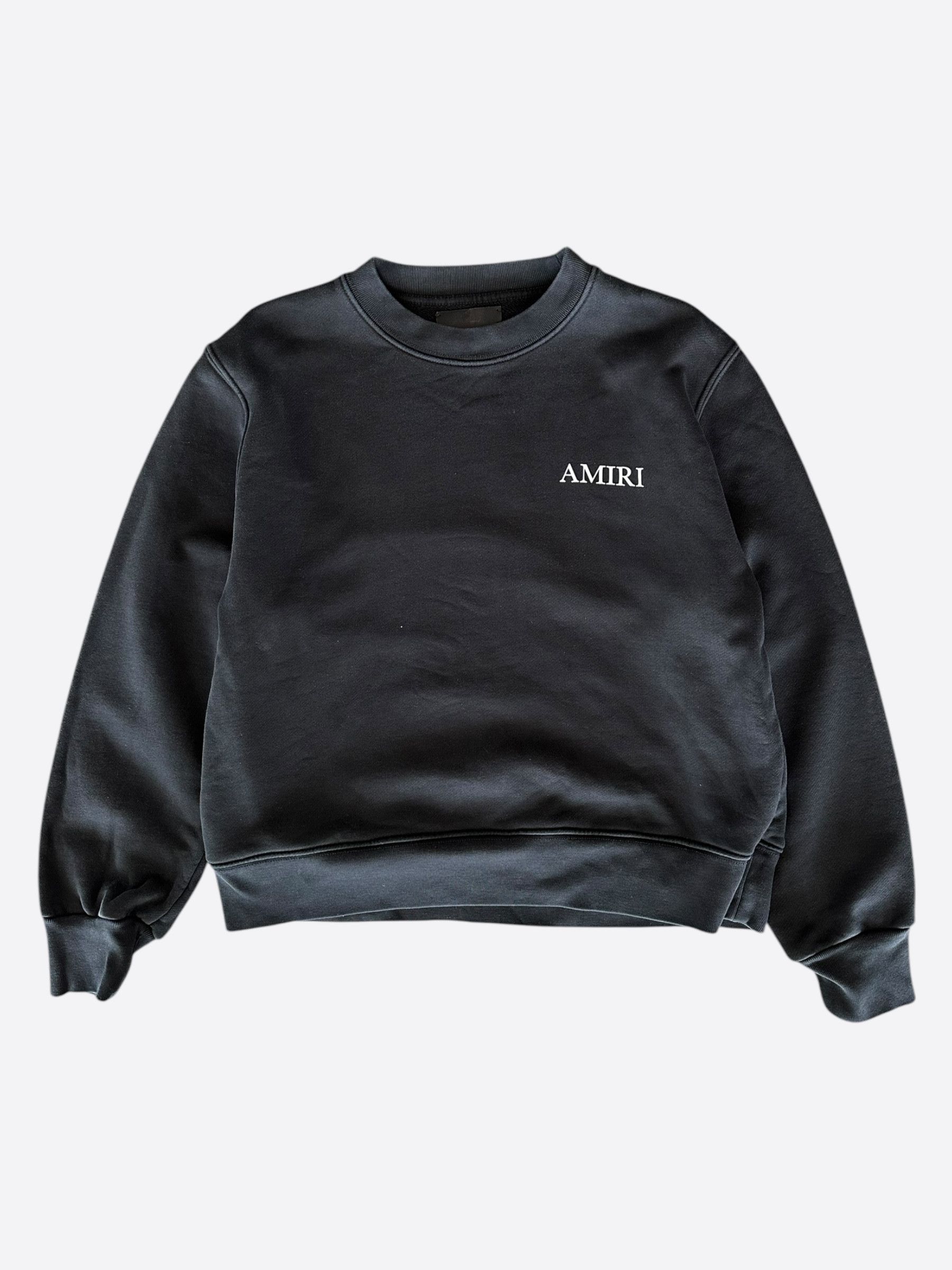 Amiri Amiri Black & White Logo Sweater Size US S / EU 44-46 / 1 - 1 Thumbnail