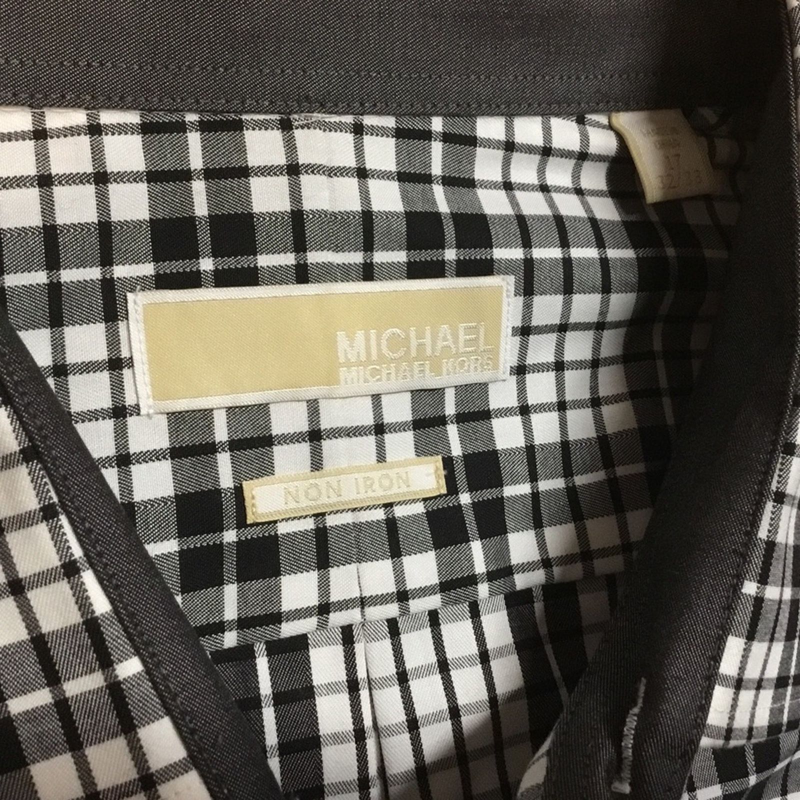 Michael Kors Michael Kors Plaid No Iron Button Down Shirt Size US XL / EU 56 / 4 - 4 Thumbnail