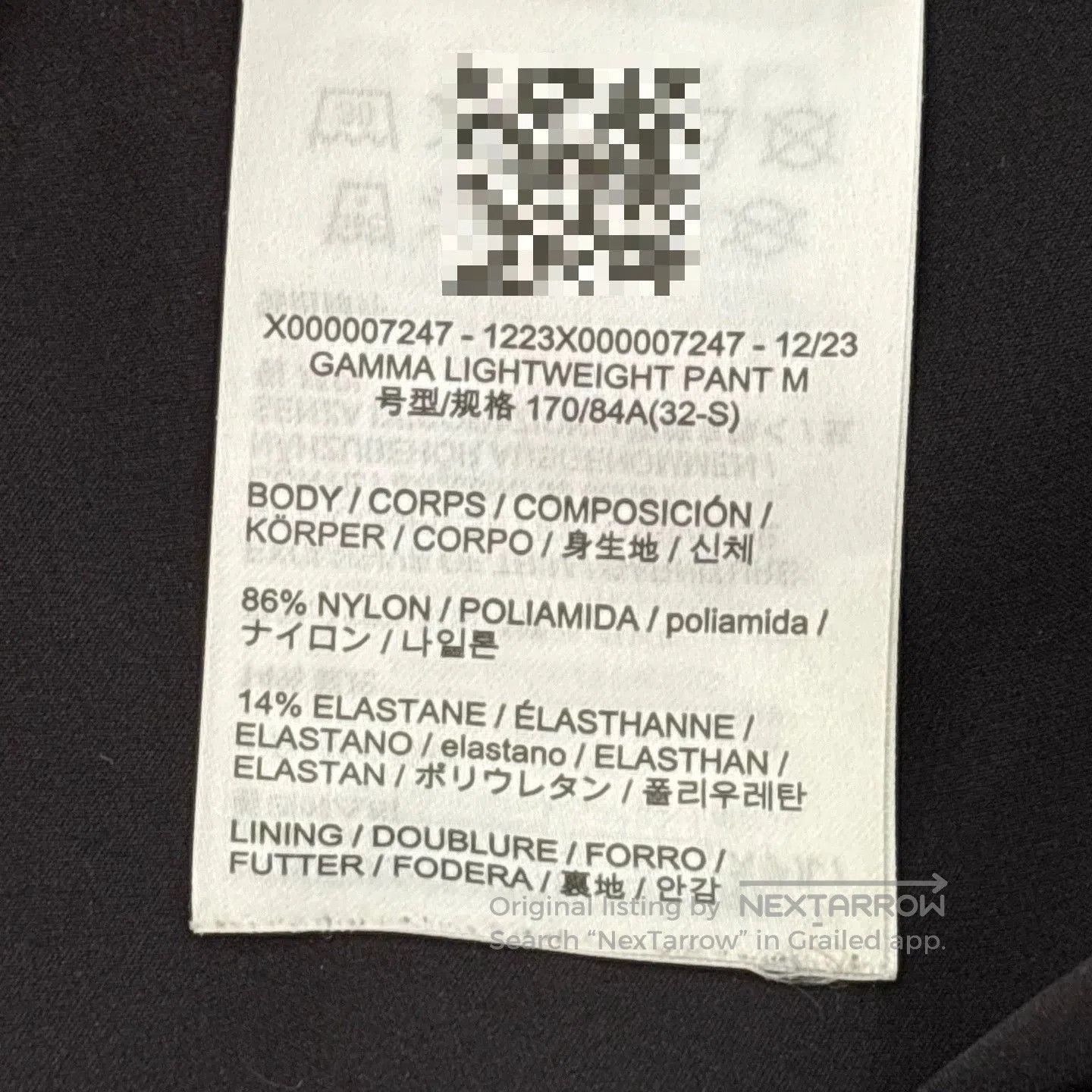 Arc'teryx Black Casual Pants with Zip Pockets Size 32. Size US 32 / EU 48 - 4 Thumbnail