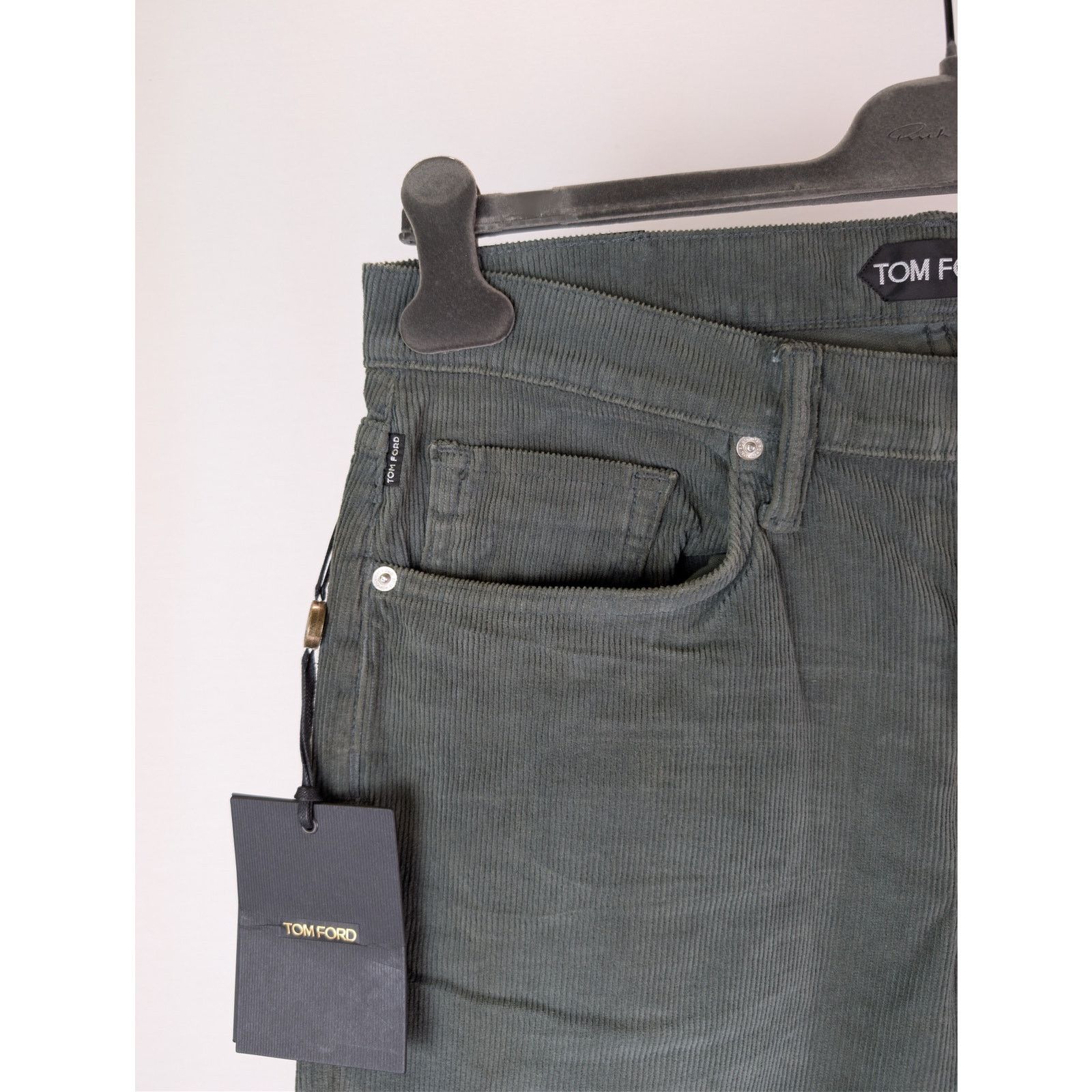 Tom Ford Straight Jeans in Khaki BNWT 33 Size US 33 - 6 Thumbnail