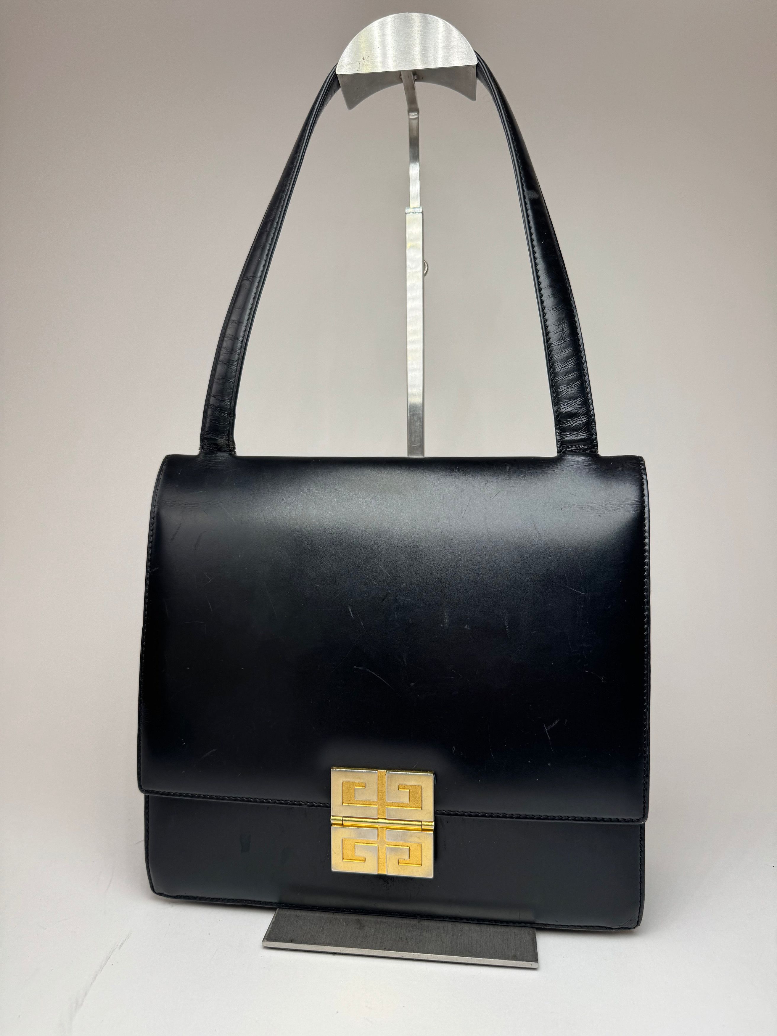 Givenchy Vintage 4G Patent Leather bag black Size ONE SIZE - 1 Thumbnail