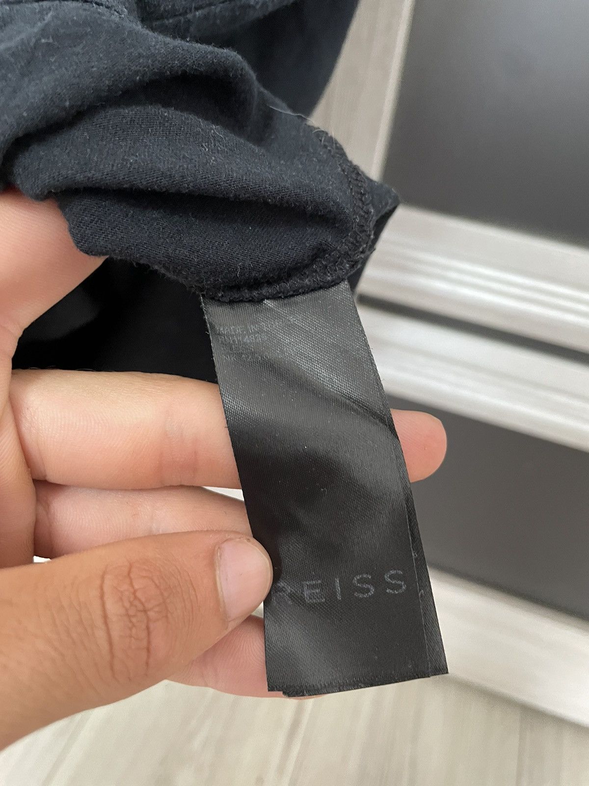 Reiss Reiss Black Basic Tee Vintage Minimalist T-Shirt Size L Size US L / EU 52-54 / 3 - 8 Thumbnail