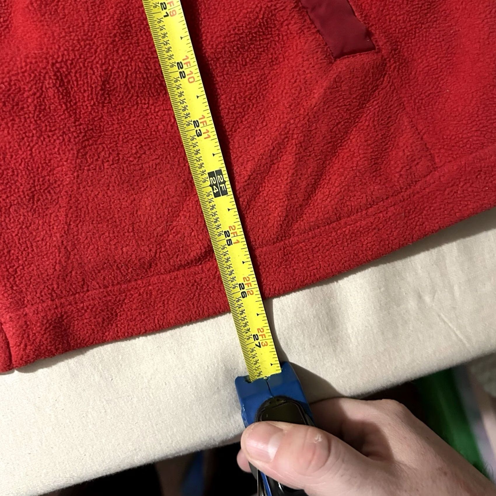 Vintage Men’s Oobe Chick Fil A Employee Fleece Jacket Size Medium Red Polyester Jacket M Mens Size US M / EU 48-50 / 2 - 5 Thumbnail