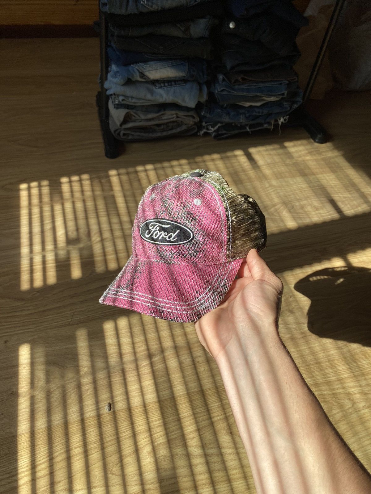 NASCAR Vintage Nascar Racing Cap Realtree Pink Stussy Style Street Size ONE SIZE - 1 Thumbnail