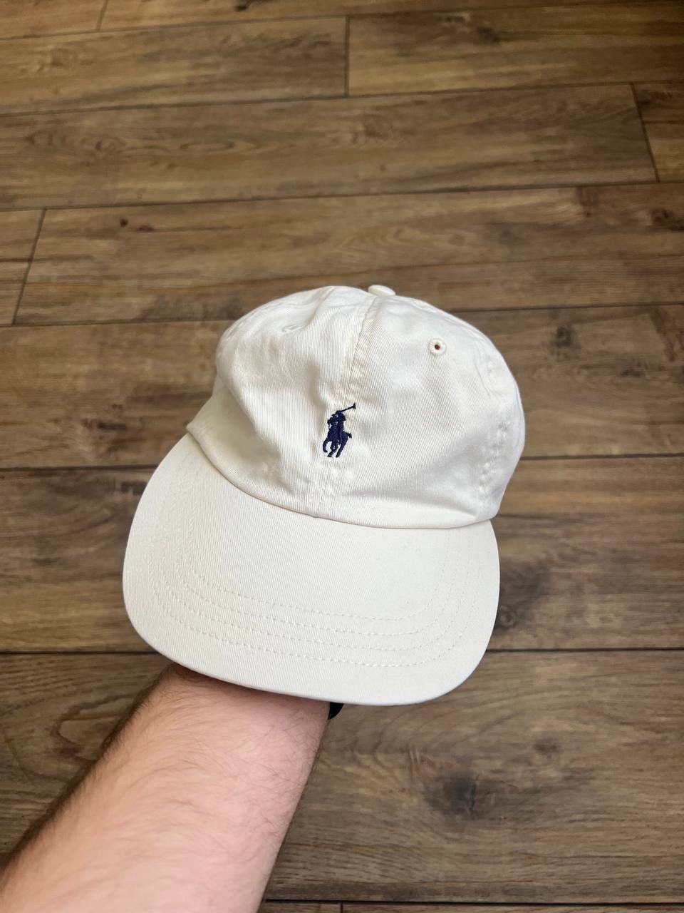 Vintage Polo Ralph Lauren White Cap