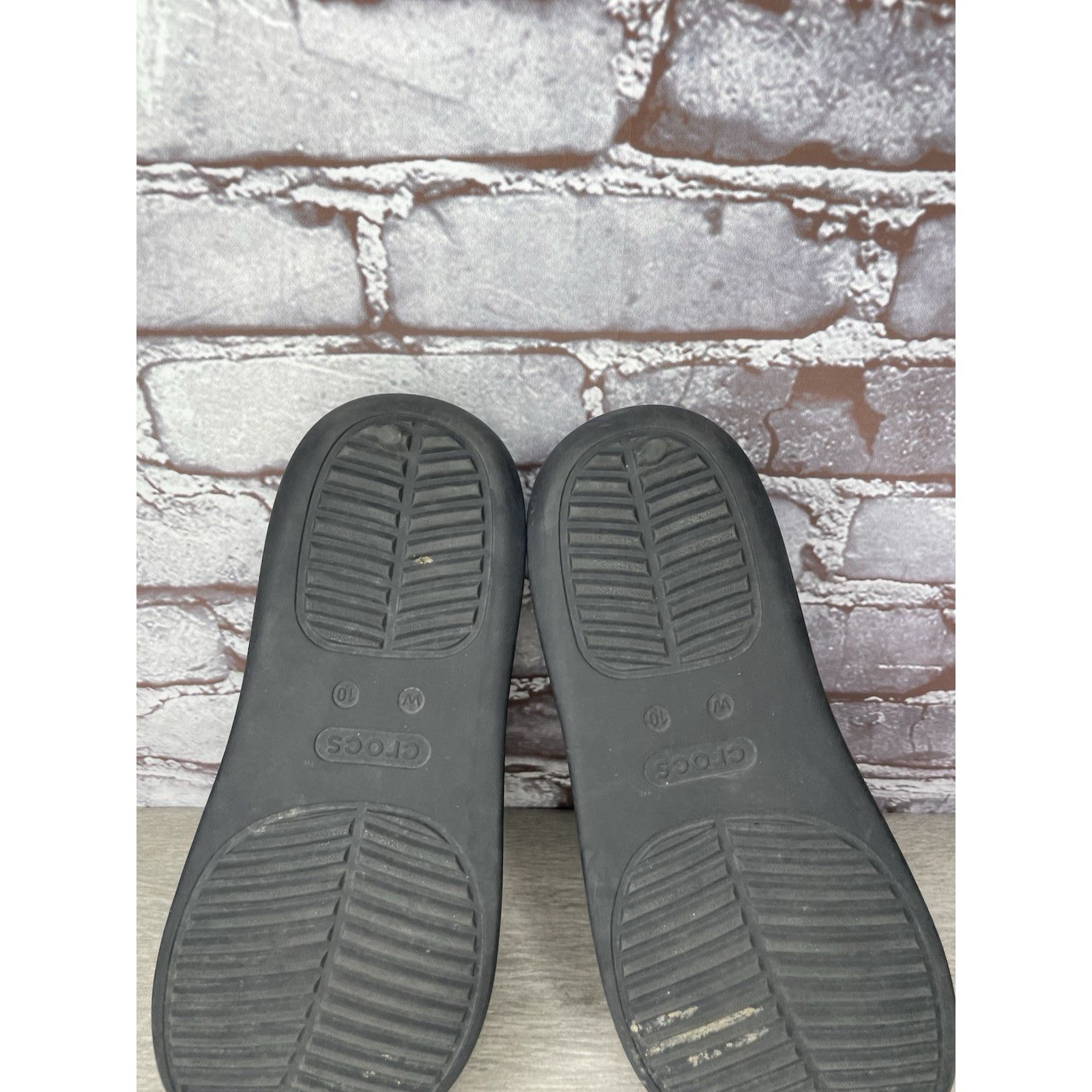 Crocs Crocs Getaway Black Rubber Platform FlipFlops Beach Sandals Size US 10 / IT 40 - 7 Thumbnail
