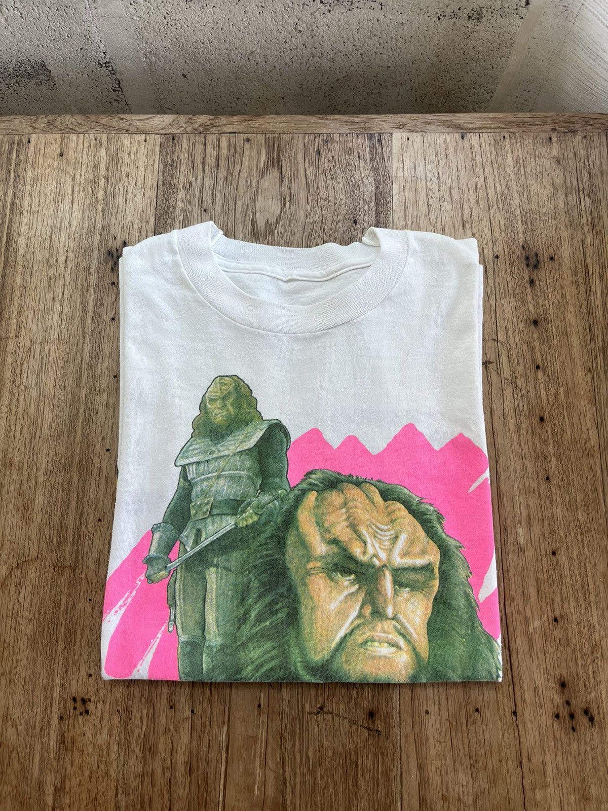 Vintage Vintage Star Trek The KLINGONS 1991’s paramount Movie Tshirt Size US S / EU 44-46 / 1 - 1 Thumbnail