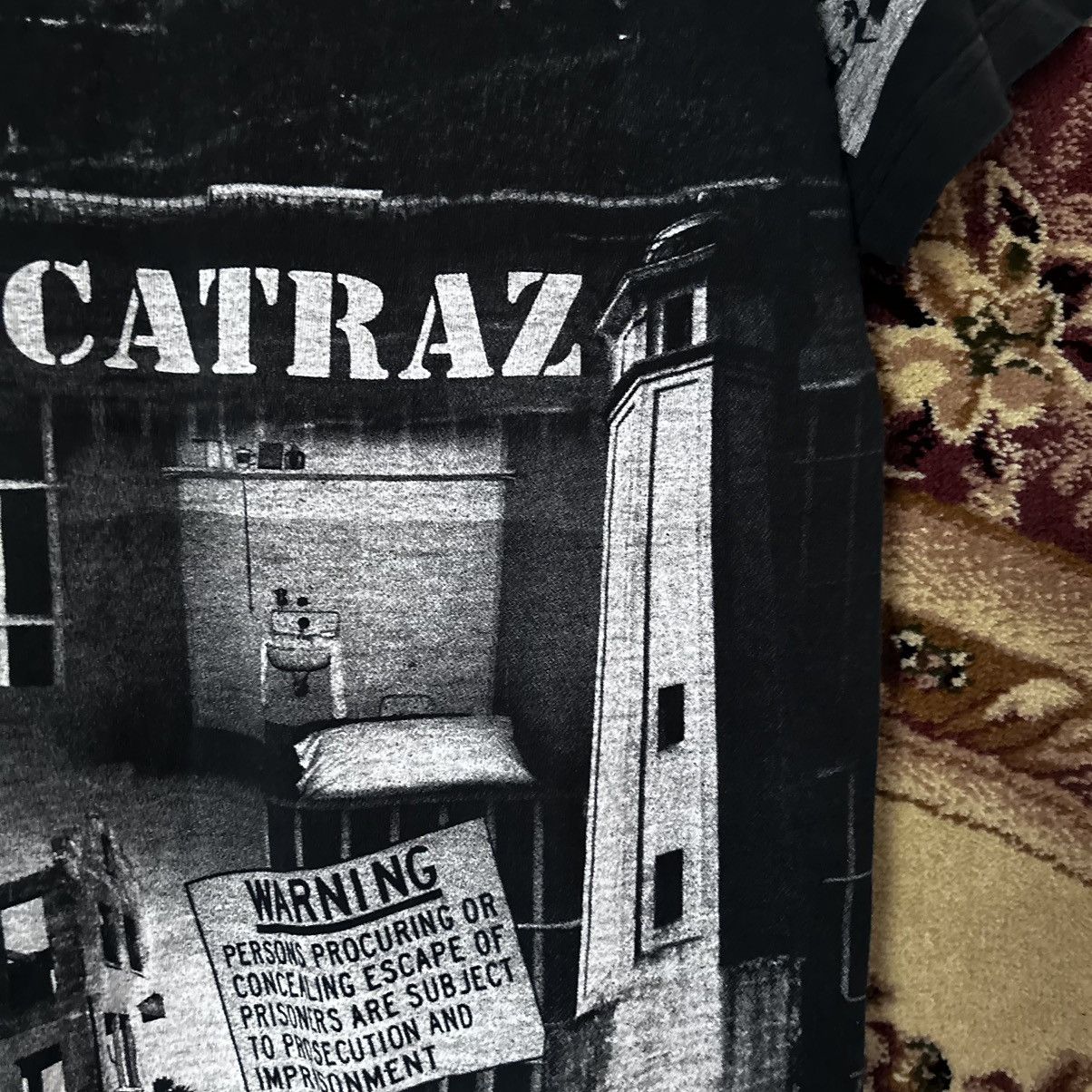 Japanese Brand Vintage All over print PROPERTY OF ALCATRAZ AOP Shirt Size US S / EU 44-46 / 1 - 6 Thumbnail