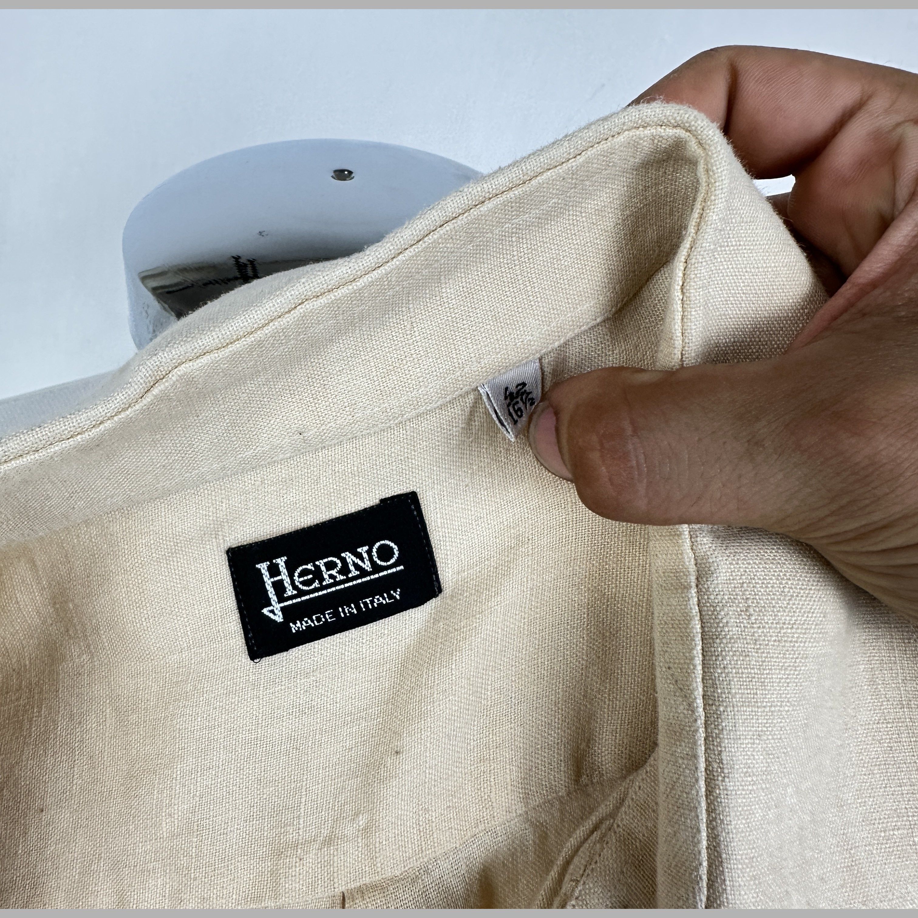Herno Camicia Herno Lino – 42 Size US XS / EU 42 / 0 - 6 Thumbnail