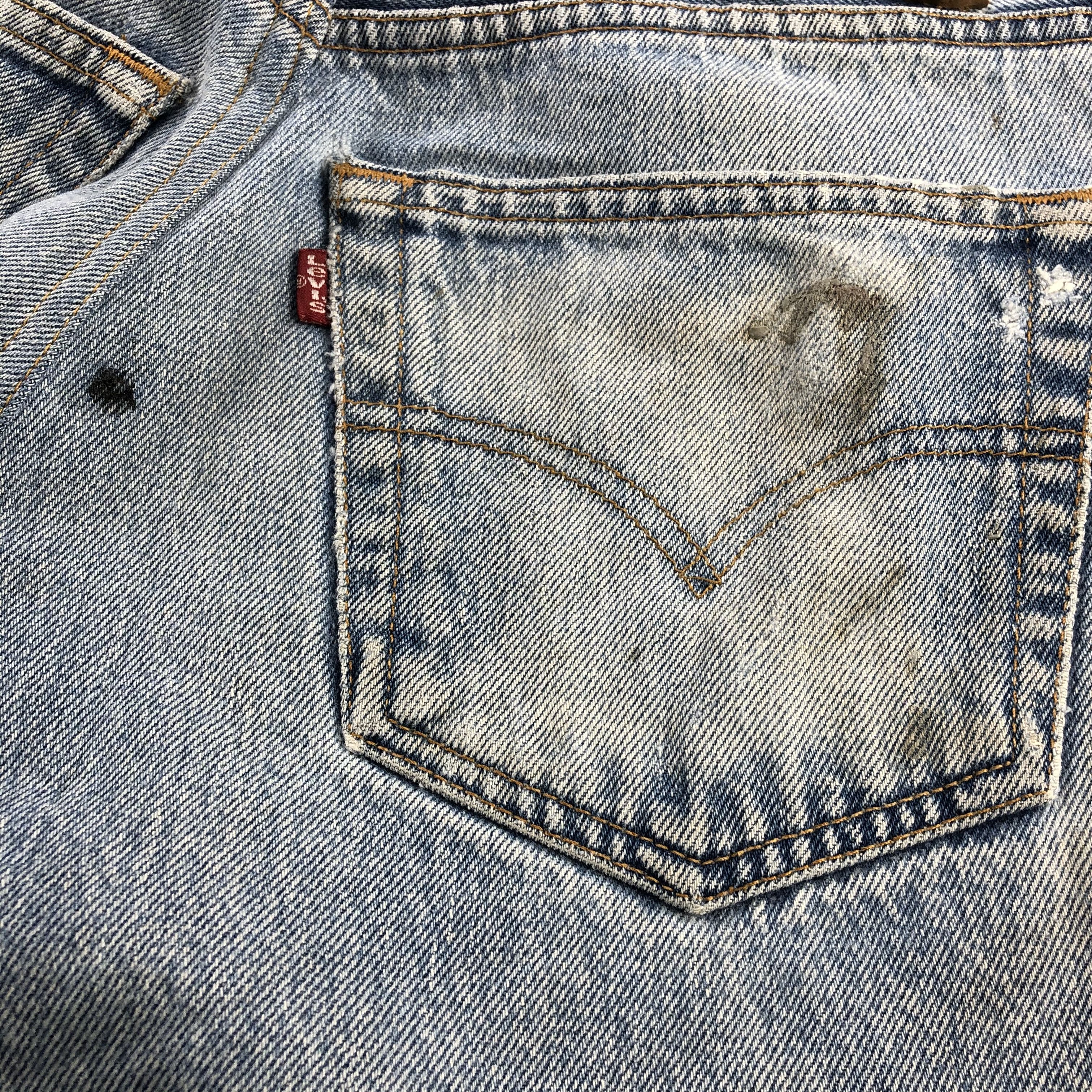 Levi's 90s Vintage Distress Levis 501 Jeans-JM2797 Size 28" / US 6 / IT 42 - 7 Thumbnail