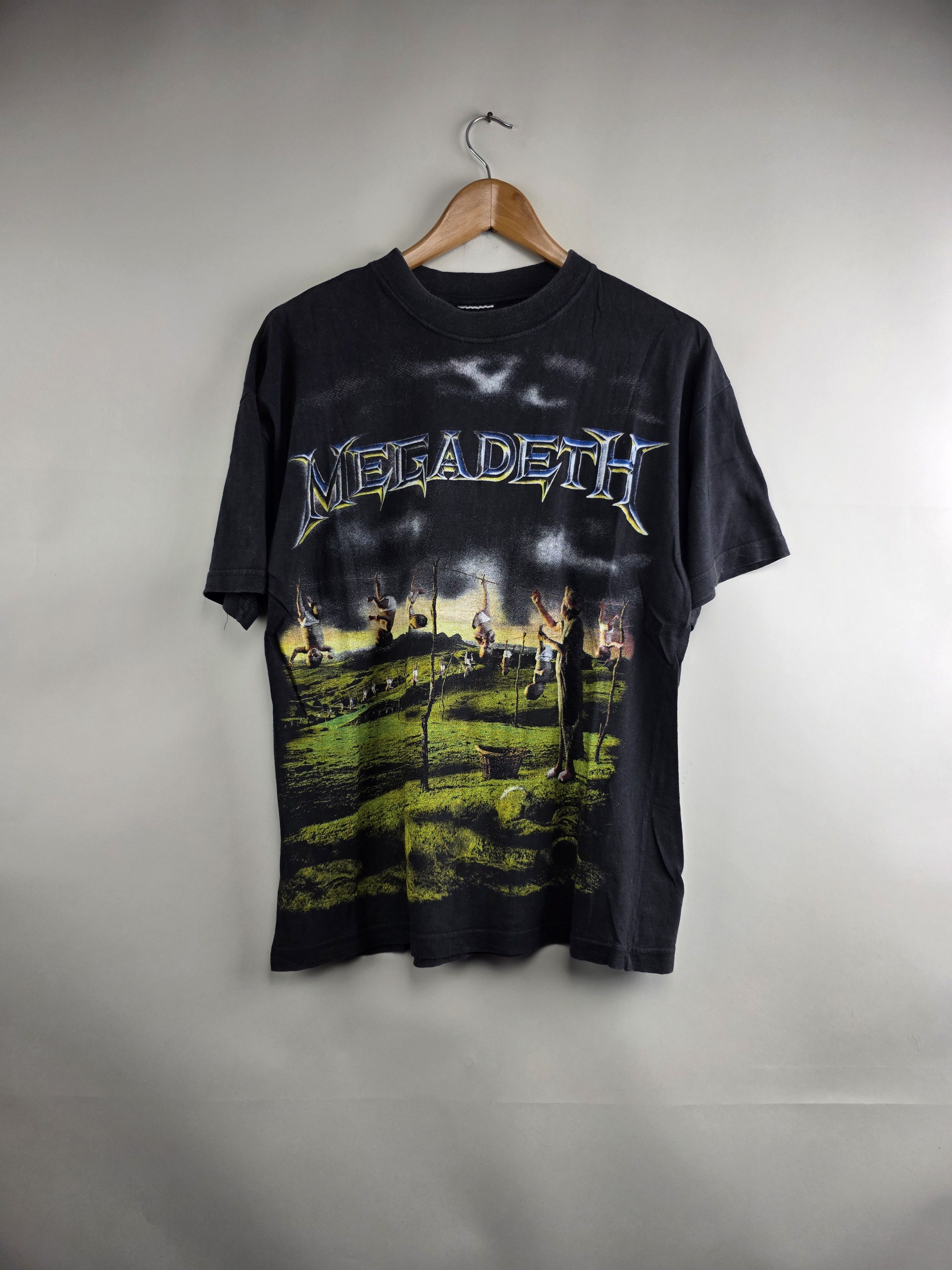 Band Tees × Megadeth × Vintage 90s Megadeth Youthanasia M 20.5" 26" Size US M / EU 48-50 / 2 - 6 Thumbnail