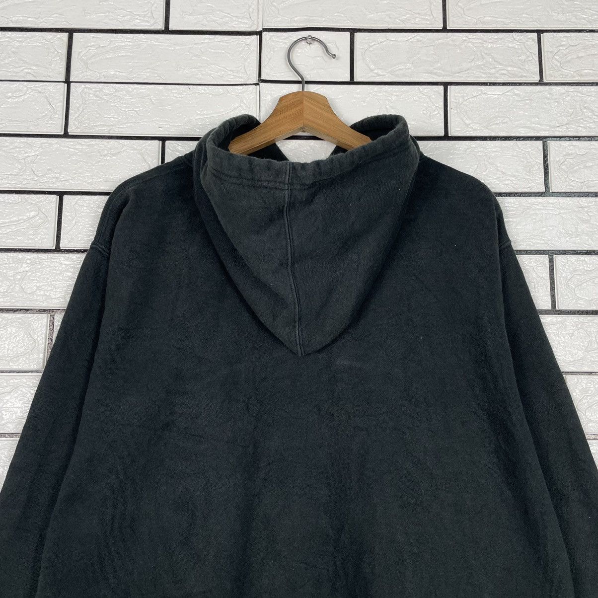 Japanese Brand Airwalk Big Logo Pullover Black Hoodie Size US M / EU 48-50 / 2 - 8 Thumbnail