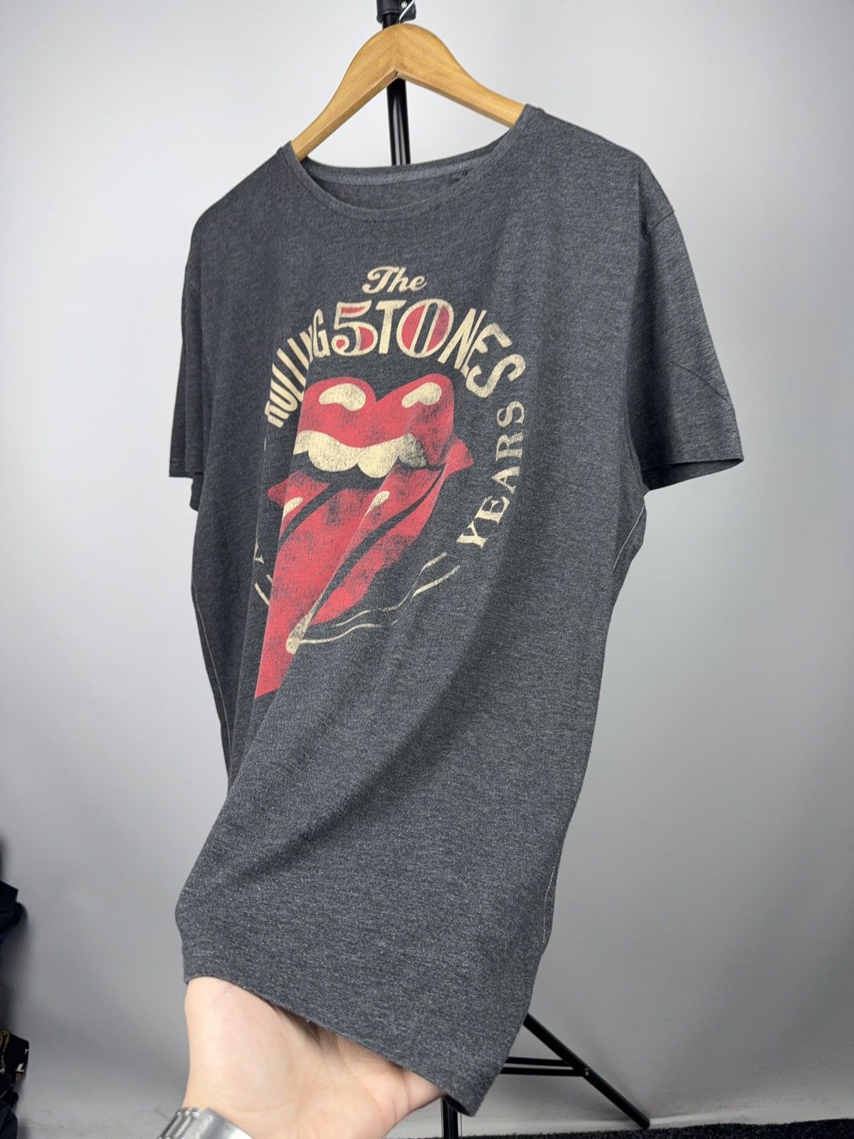 The Rolling Stones Vintage 1962–2012 The Rolling Stones 50 Years Rock Band Tee Size US L / EU 52-54 / 3 - 3 Thumbnail