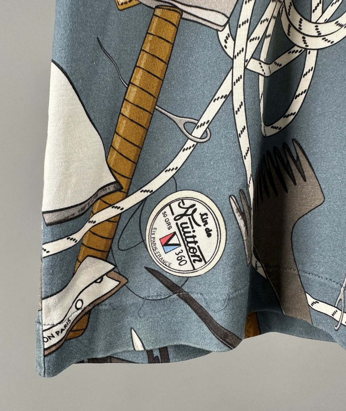 Louis Vuitton Louis Vuitton - “Tools” All Over Print Short Sleeve Shirt Size US S / EU 44-46 / 1 - 13 Thumbnail