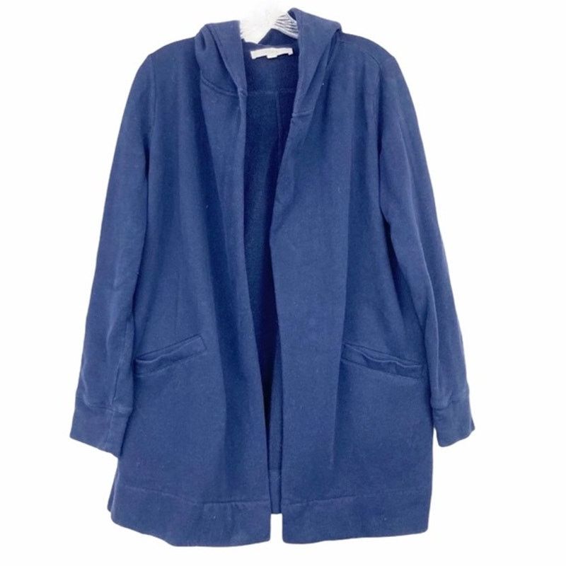 Loft Ann Taylor Loft Navy Blue Open Front Cardigan Size M / US 6-8 / IT 42-44 - 1 Thumbnail
