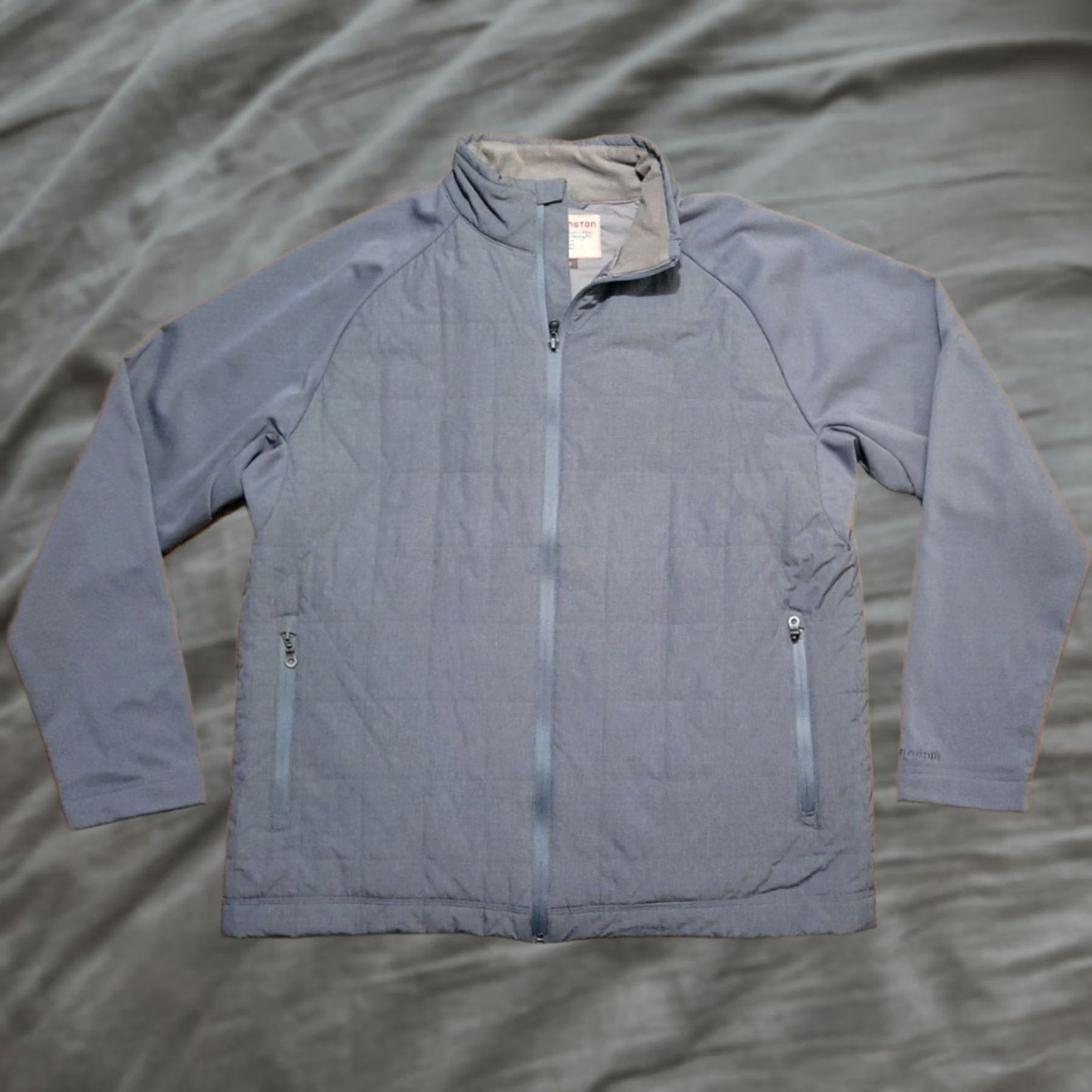 Vintage Redington Jacket Quilted Nylon Blend All Seasons Full Zip Mens 2XL Gray Outdoor Size US XXL / EU 58 / 5 - 1 Thumbnail