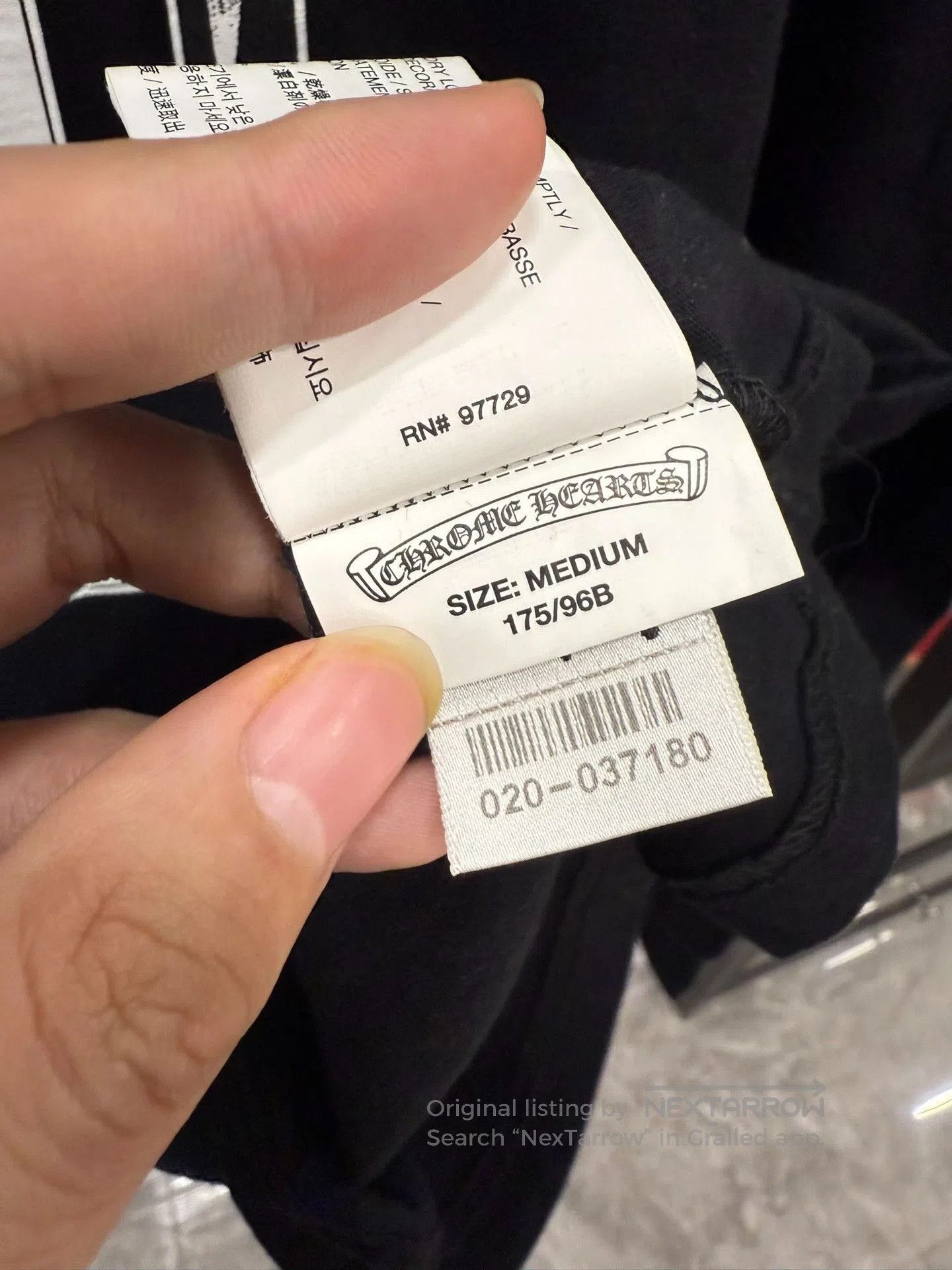 Chrome Hearts Chrome Hearts Jarvis Foti Long Sleeve. Size US M / EU 48-50 / 2 - 5 Thumbnail