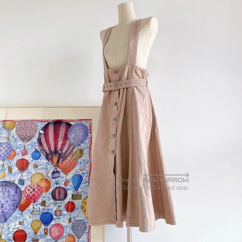 Dior Dior Pink denim strap dress Size S / US 4 / IT 40 - 4 Thumbnail