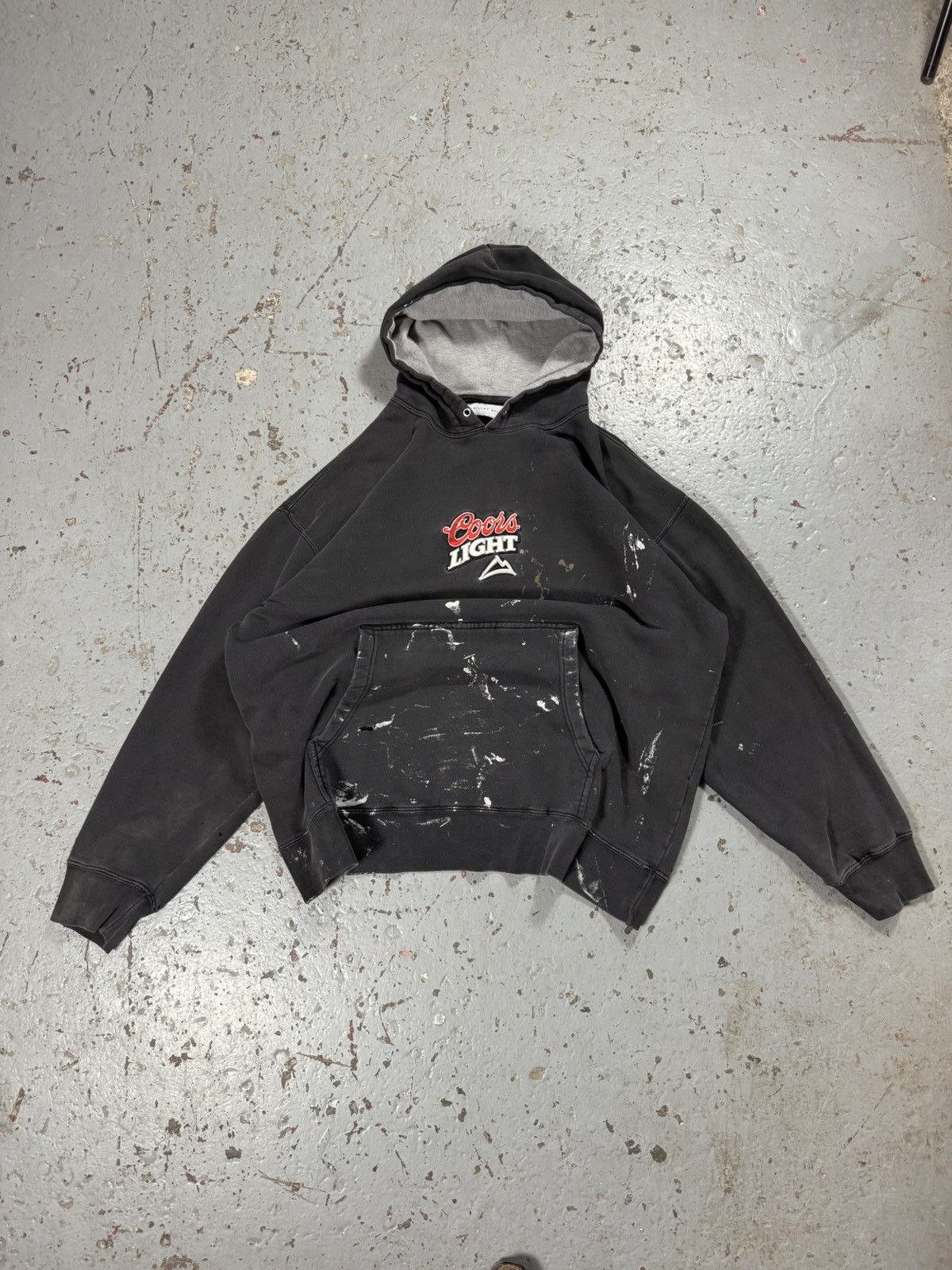 Other Vintage Distressed Thrashed Coors Light Painter Splas Hoodie Size US XL / EU 56 / 4 - 1 Thumbnail