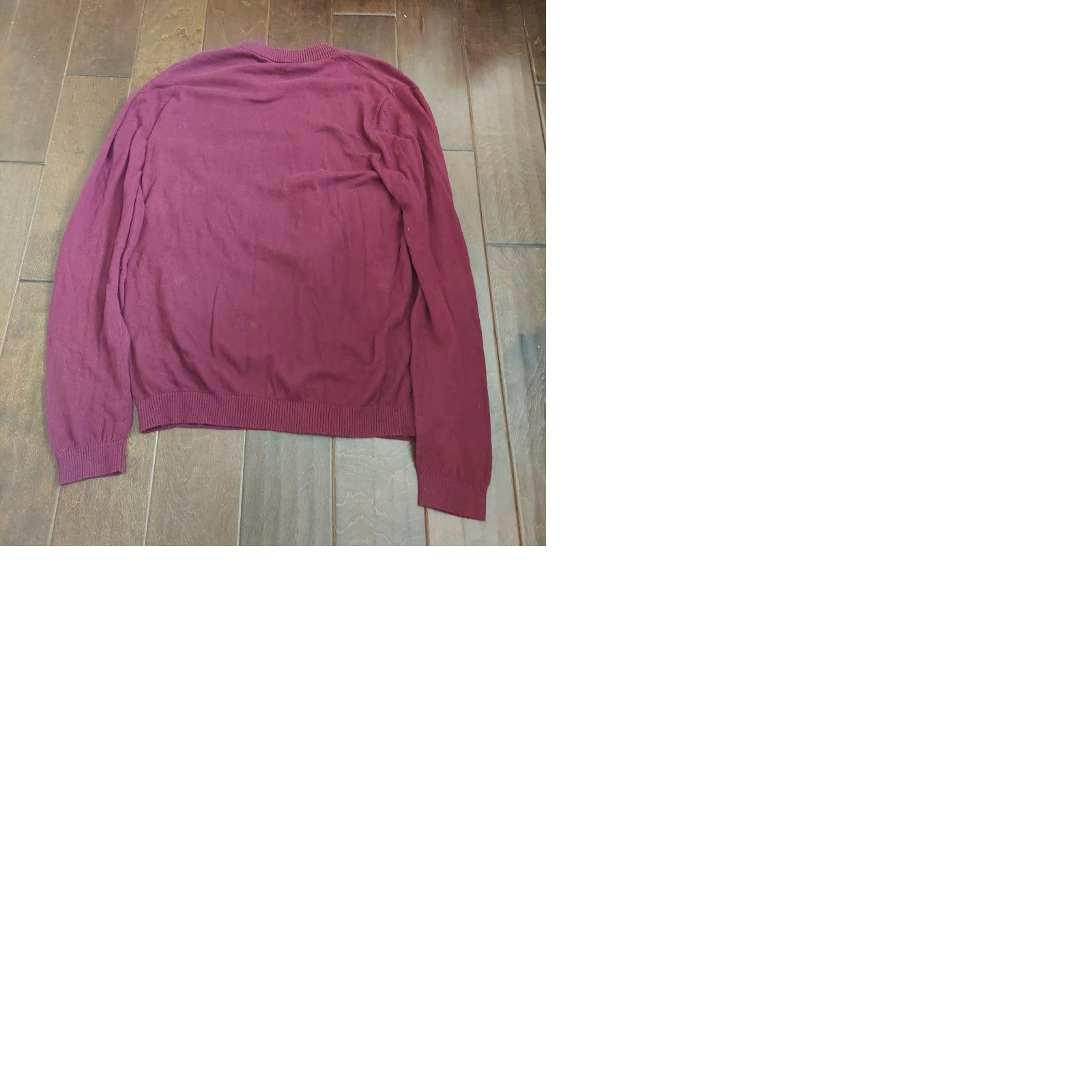 Asos ASOS Jacket Men Zip Up Burgundy XL Size Regular Red Outdoor Fall Spring Summer Winter Travel Workwear Casual Size US XL / EU 56 / 4 - 9 Thumbnail