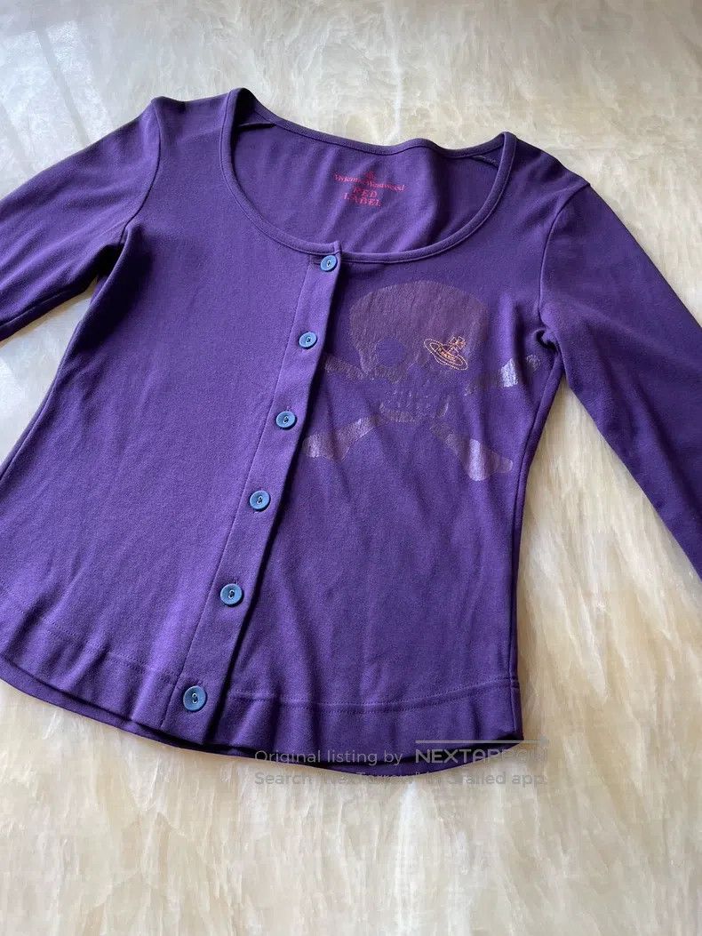 Vivienne Westwood Vivienne Westwood Purple Top Size L / US 10 / IT 46 - 2 Thumbnail