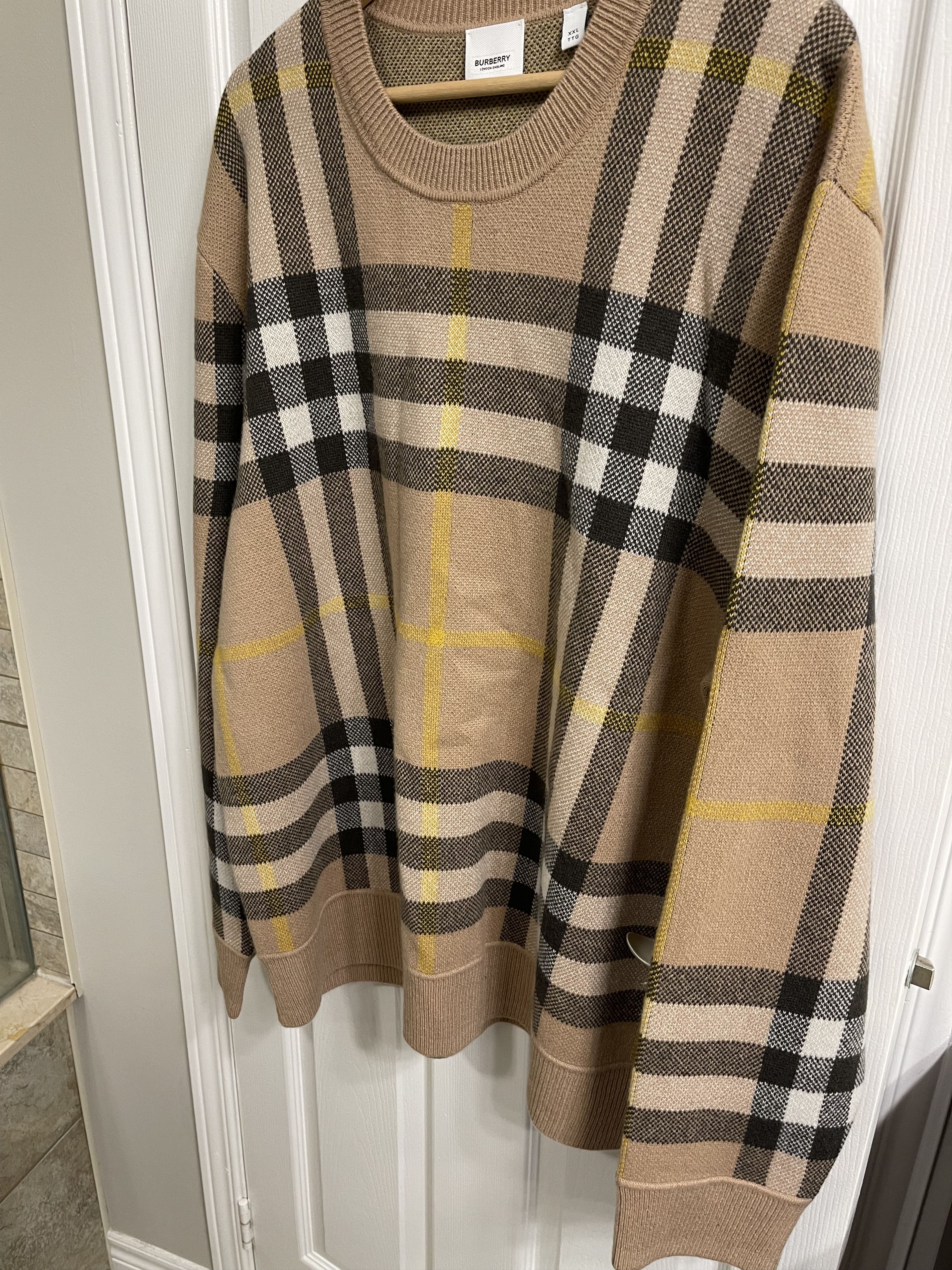 Burberry Cashmere Nixon Sweater | Grailed
