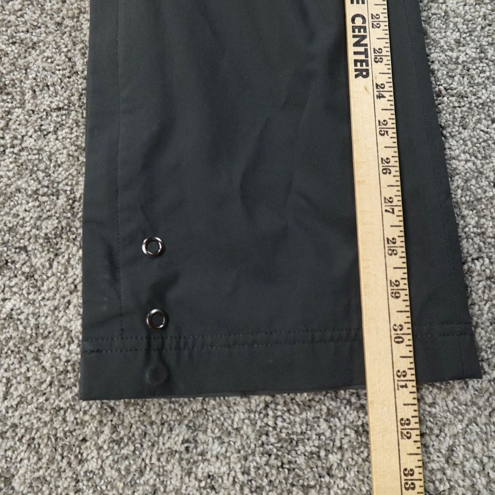Nike Nike Pants Mens M Black Storm Waterproof Track Windbreaker Sweatpants Jogger Gym Size US 31 - 3 Thumbnail