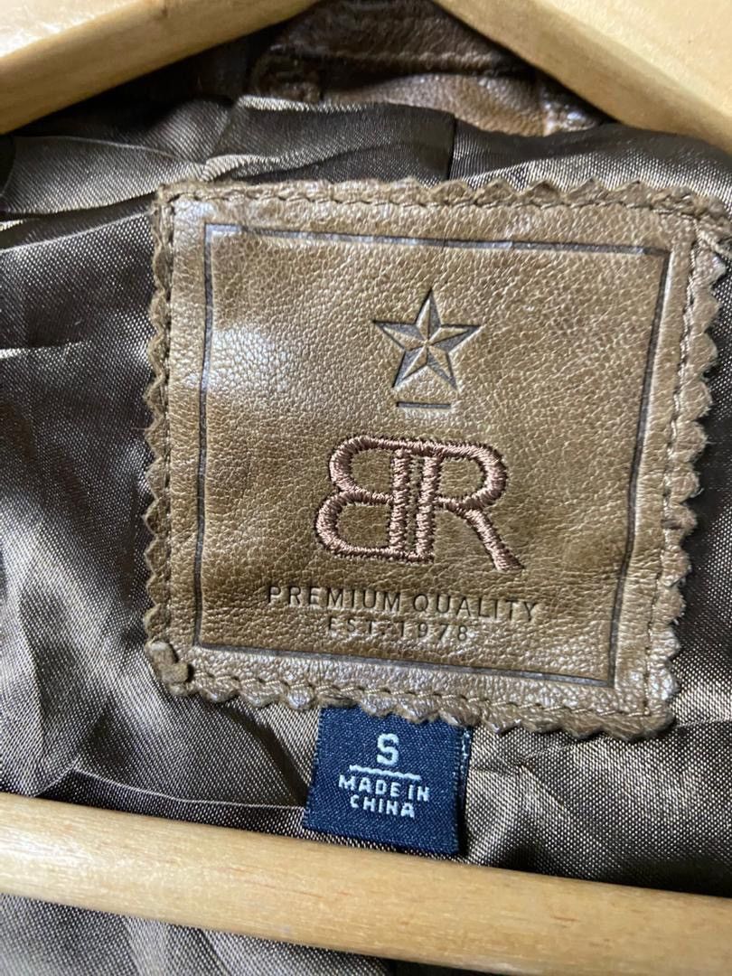 Banana Republic Banana Republic Double Breasted Leather Jacket (202) Size US S / EU 44-46 / 1 - 3 Thumbnail