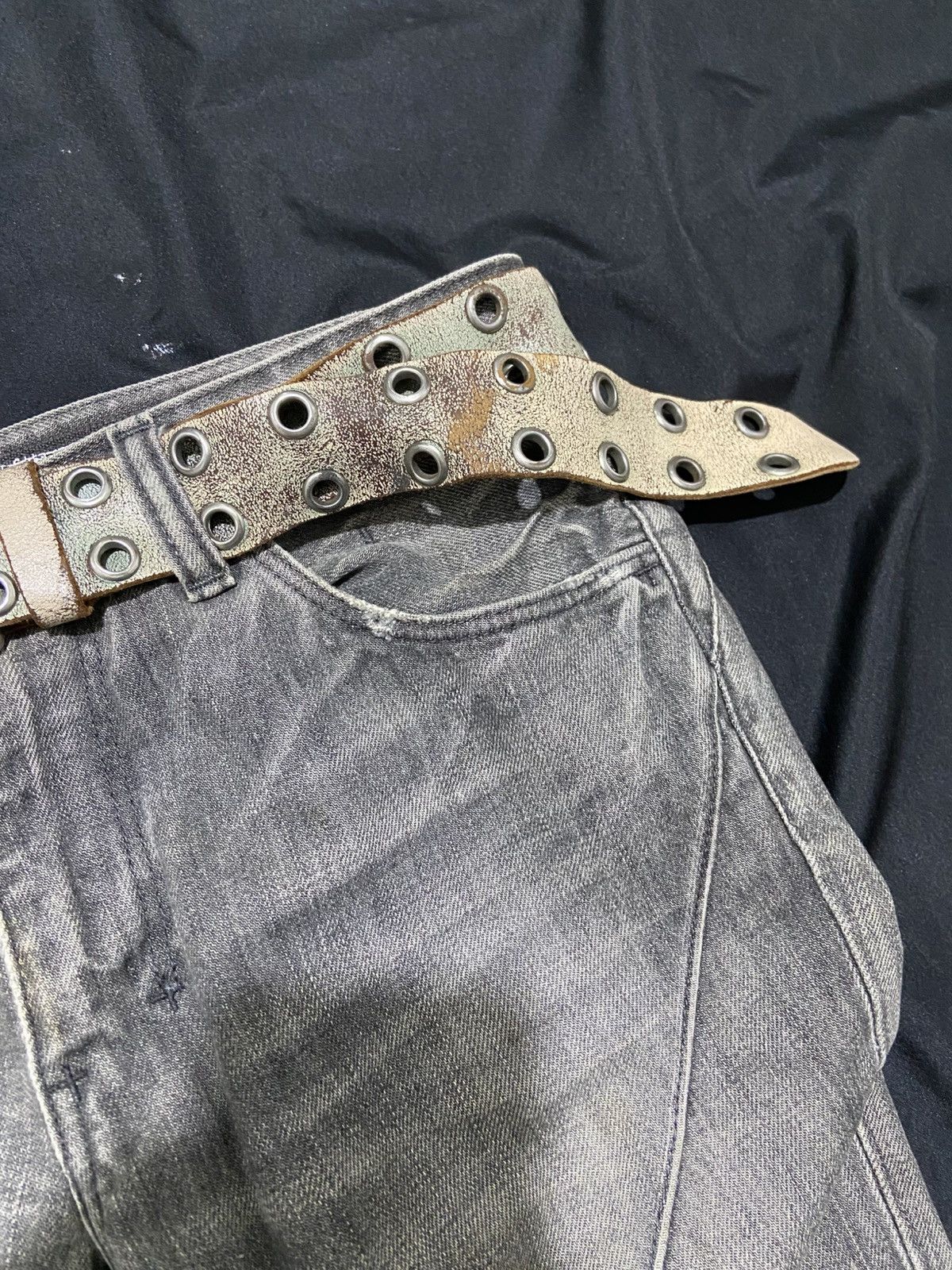 Japanese Brand JAPANESE PUNK DISTRESSED UKNOWN BRAND L.G.B STYLE BELT Size ONE SIZE - 4 Thumbnail