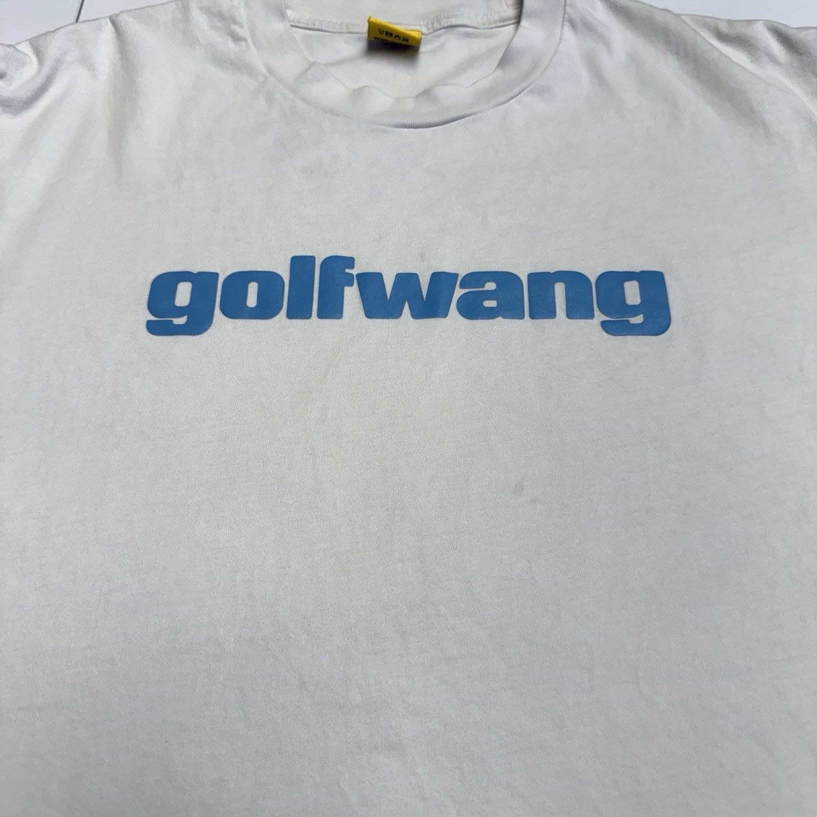 Golf Wang Golf Wang T Shirt Mens Large White Short Sleeve Skater Grung Size US L / EU 52-54 / 3 - 6 Thumbnail
