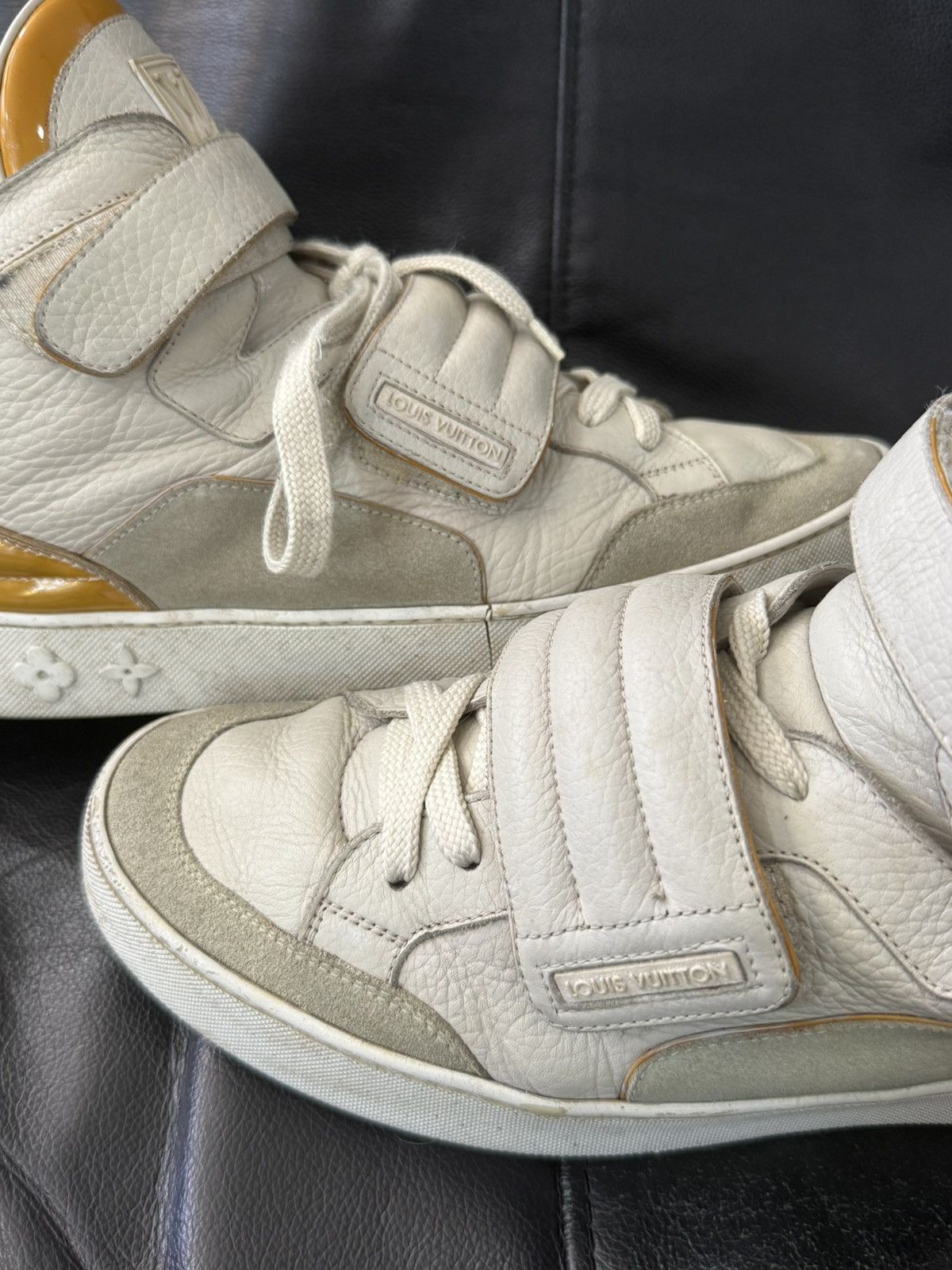 Kanye West × Louis Vuitton Louis Vuitton x Kanye West Jasper Cream Sneaker Size US 7.5 / EU 40-41 - 5 Thumbnail