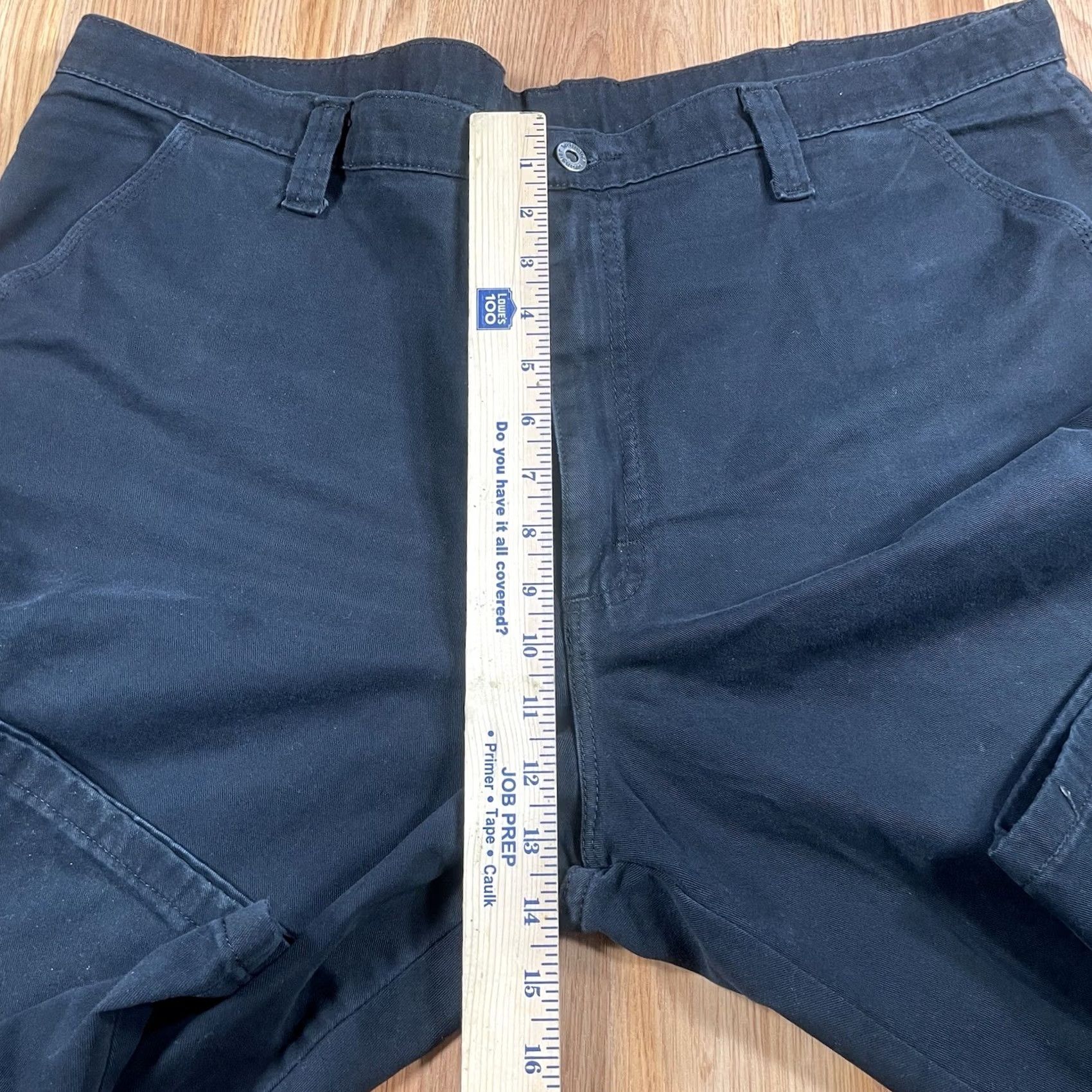 Wrangler Wrangler Pants Mens 40 Black Khaki Flap Pockets Casual Utility Cargo Size 40Wx32L Size US 40 / EU 56 - 5 Thumbnail