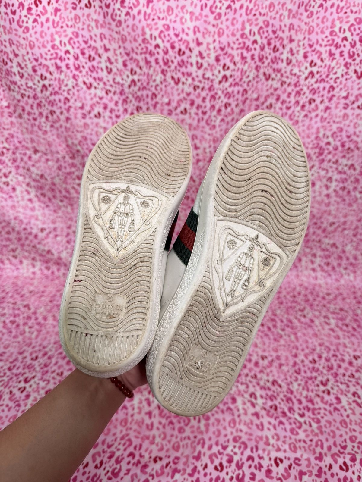 Gucci Gucci Ace Bee Sneaker Size US 8 / IT 38 - 5 Thumbnail