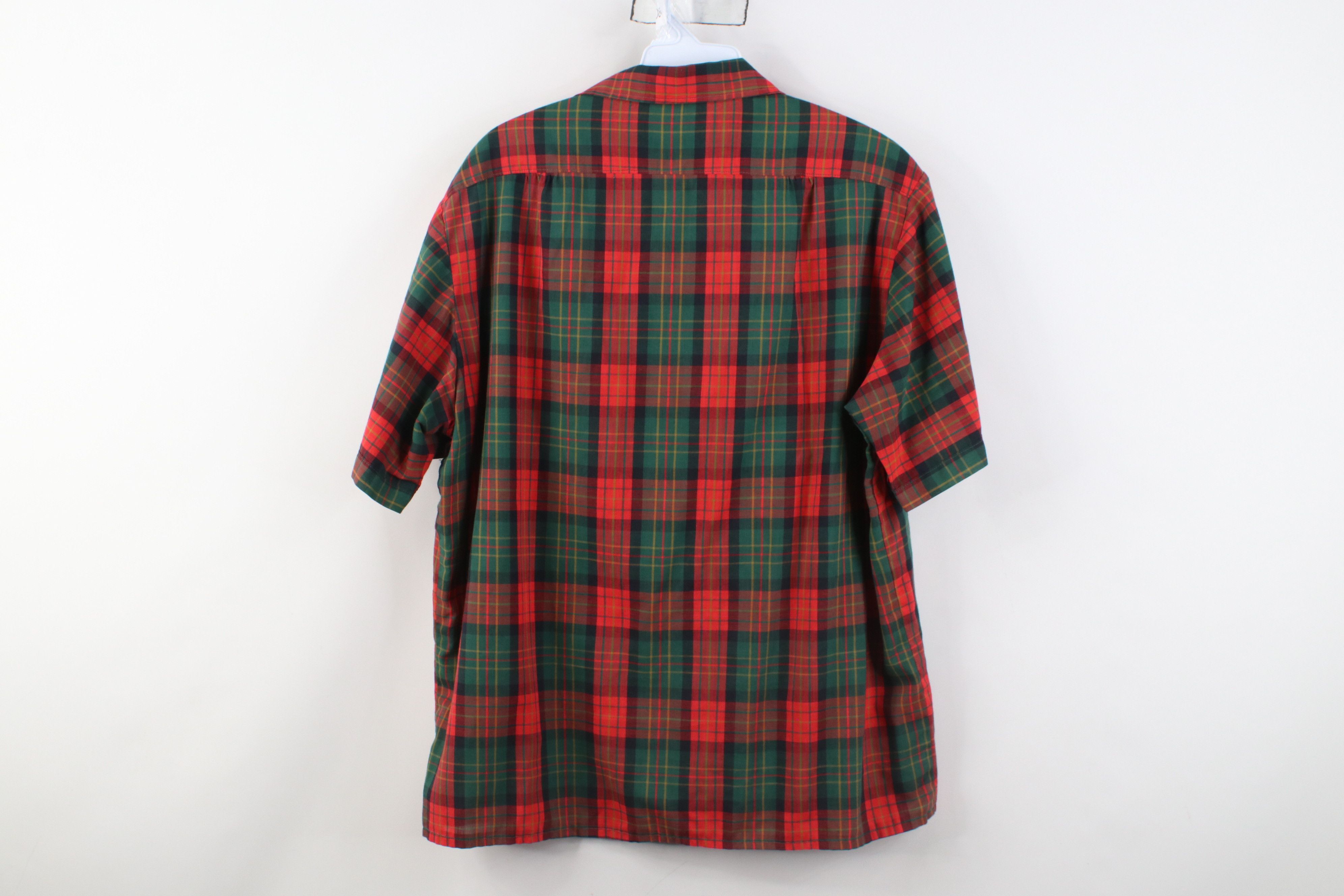 Vintage Vintage 50s Rockabilly Short Sleeve Button Shirt Plaid USA Size US M / EU 48-50 / 2 - 8 Thumbnail