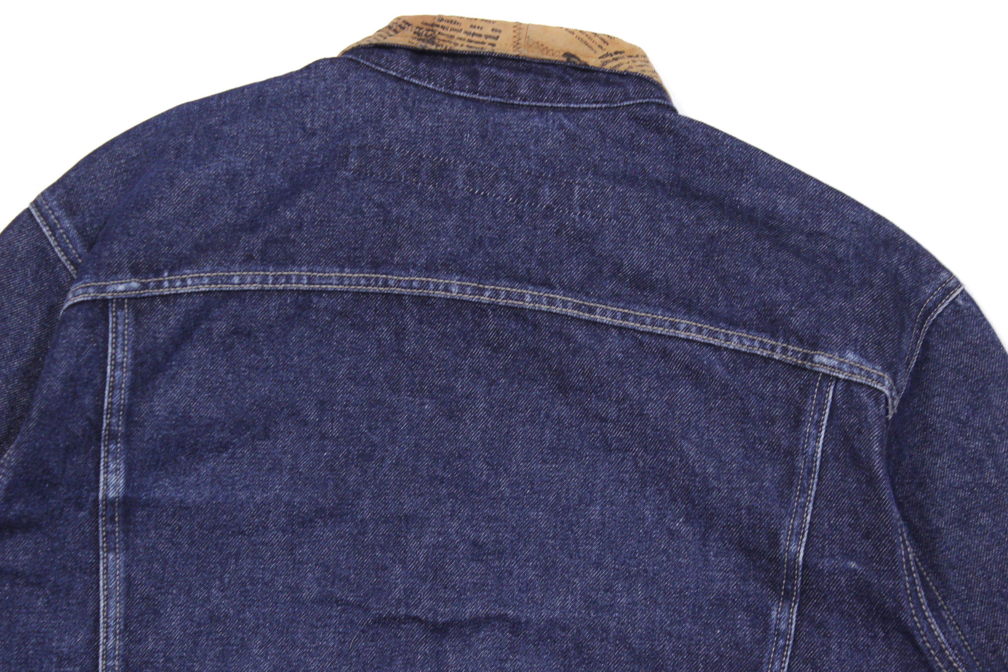 Marithe + Francois Girbaud Denim Faded Trucker Jacket Vintage Size US M / EU 48-50 / 2 - 5 Thumbnail