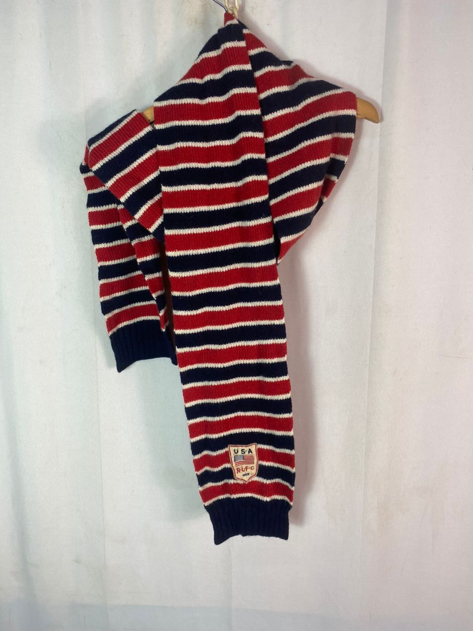 Polo Ralph Lauren × Rugby Ralph Lauren Polo Ralph Lauren rugby stripe muffler/scarf Size ONE SIZE - 8 Thumbnail