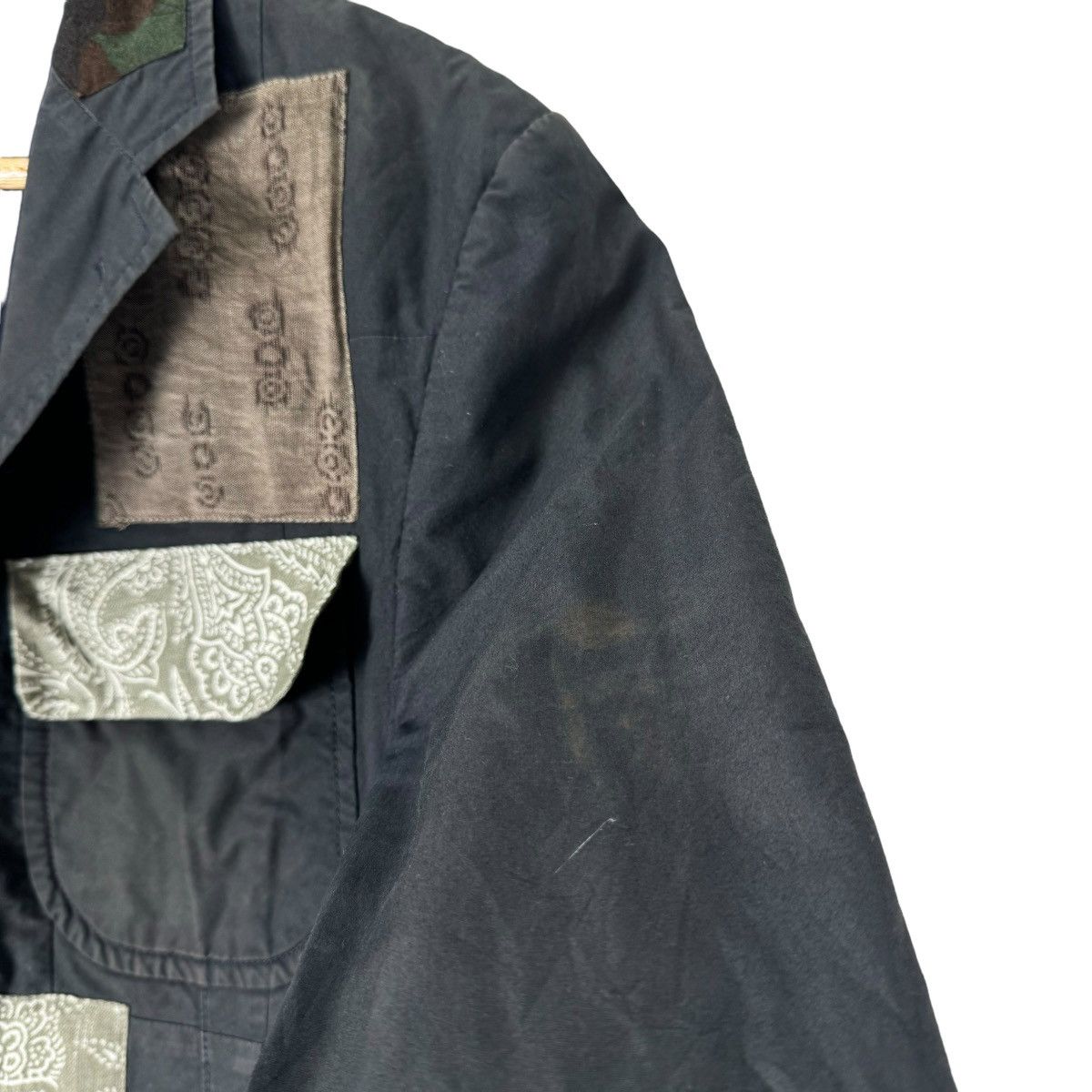 CDG by Comme des Garcons 🌟CDG HOMME FW2009 PATCHWORK BLAZER LIKE JUNYA WATANABE Size US M / EU 48-50 / 2 - 7 Thumbnail