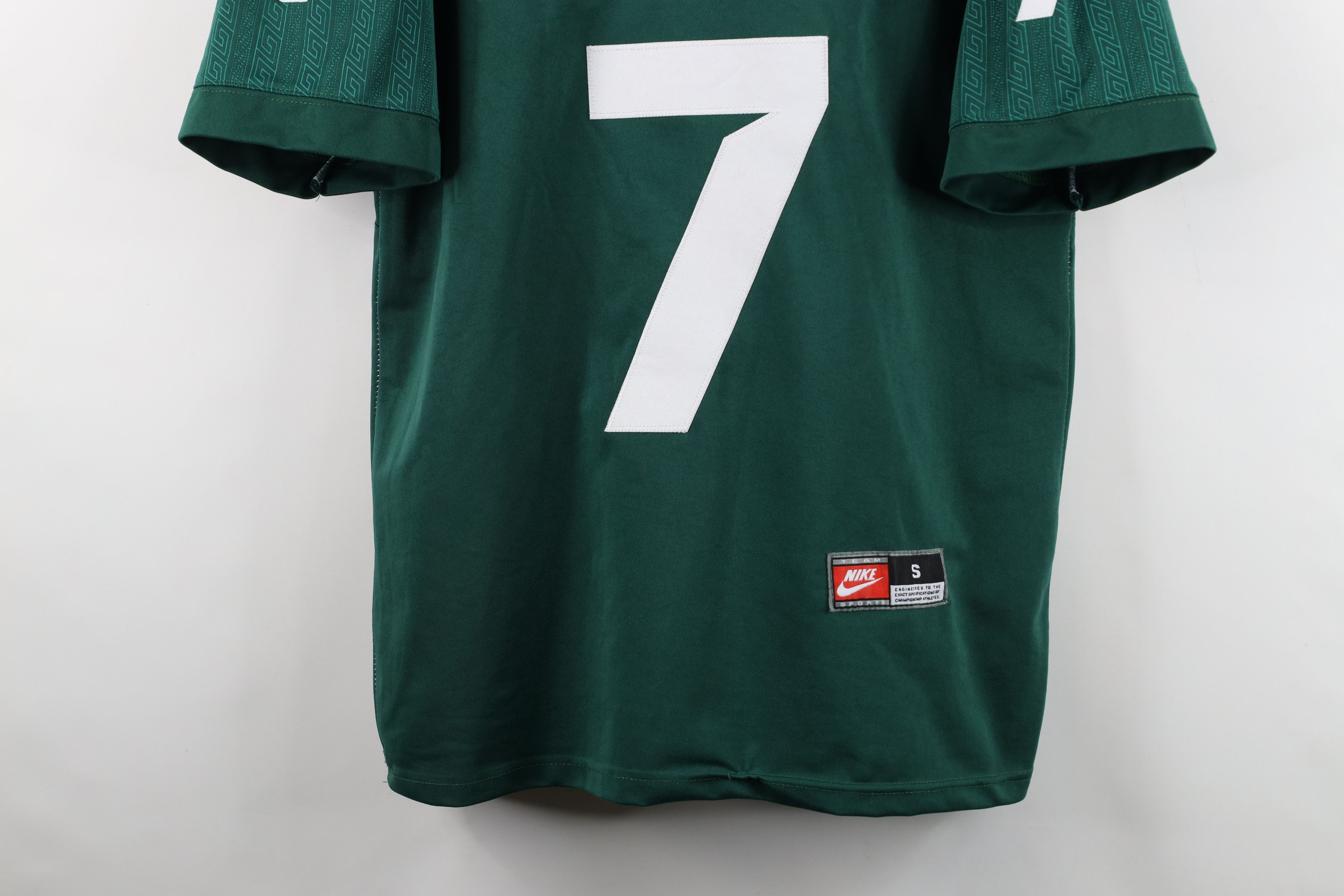 Nike Nike Labe Michigan State University Football Jersey Green #7 Size US S / EU 44-46 / 1 - 3 Thumbnail