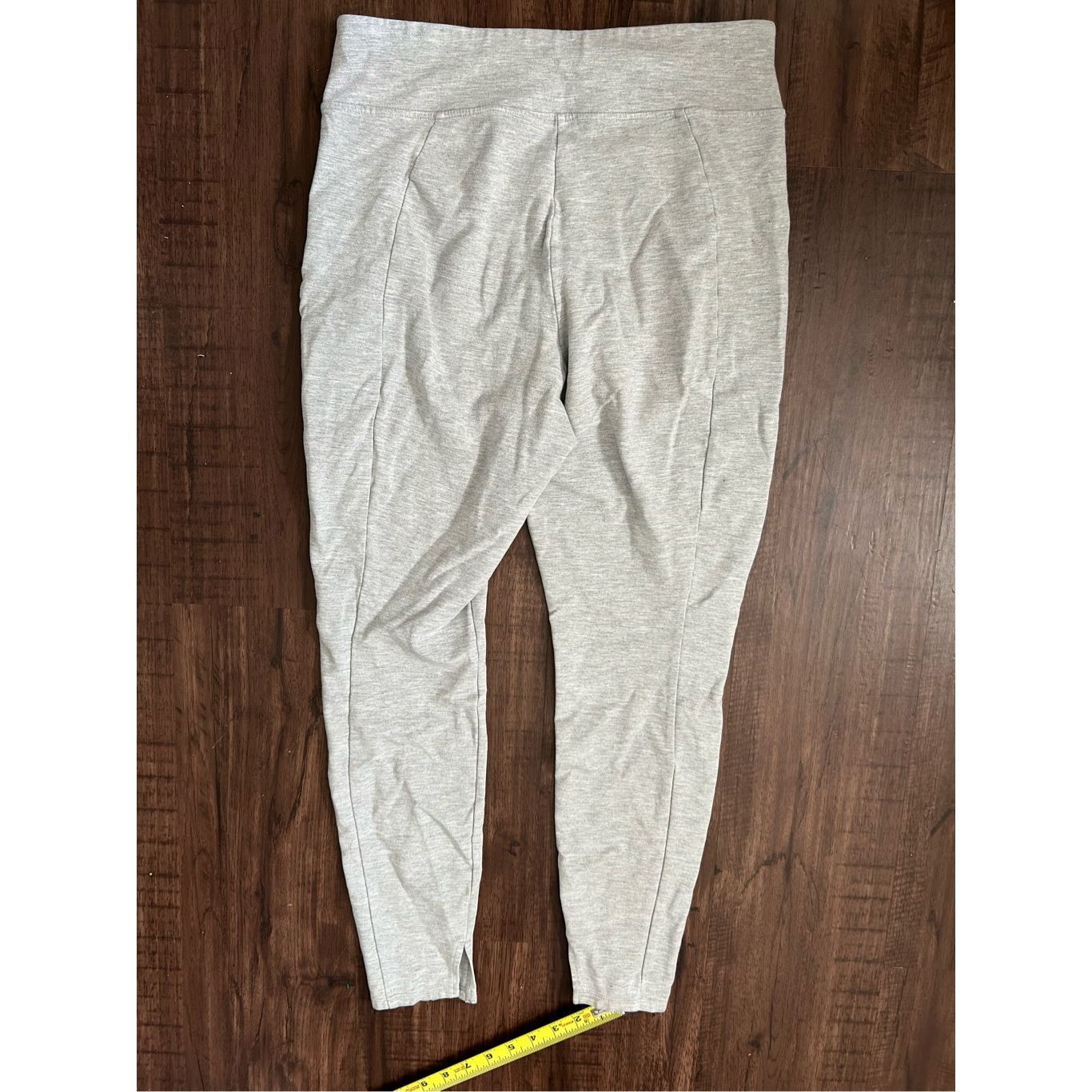 Target Basics Joy Lab Target White Gray Heather Leggings Zipper, Size Larg Size 34" / US 12 / IT 48 - 6 Thumbnail